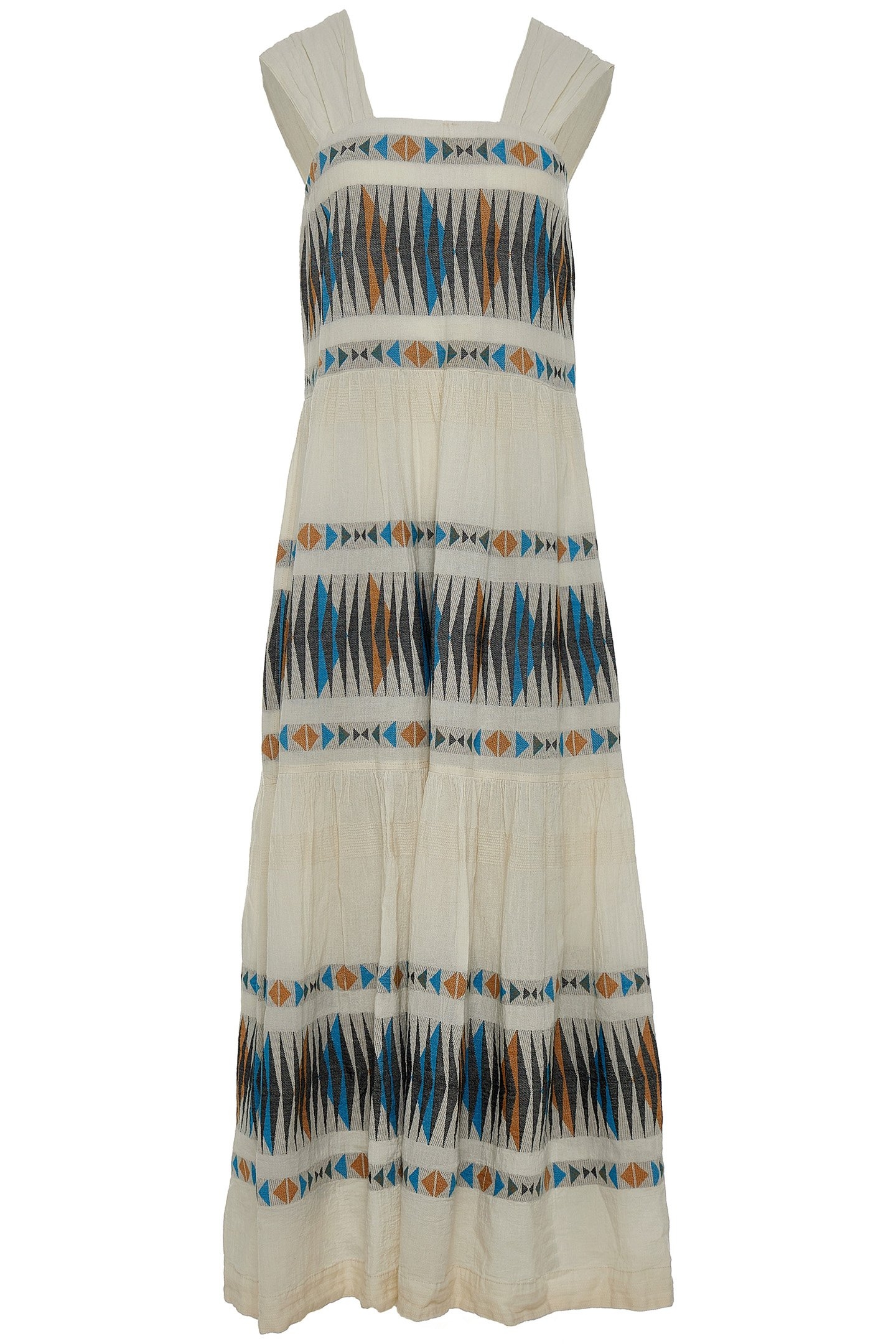ELEGANT LONG DRESS BLUE-CAMEL 2