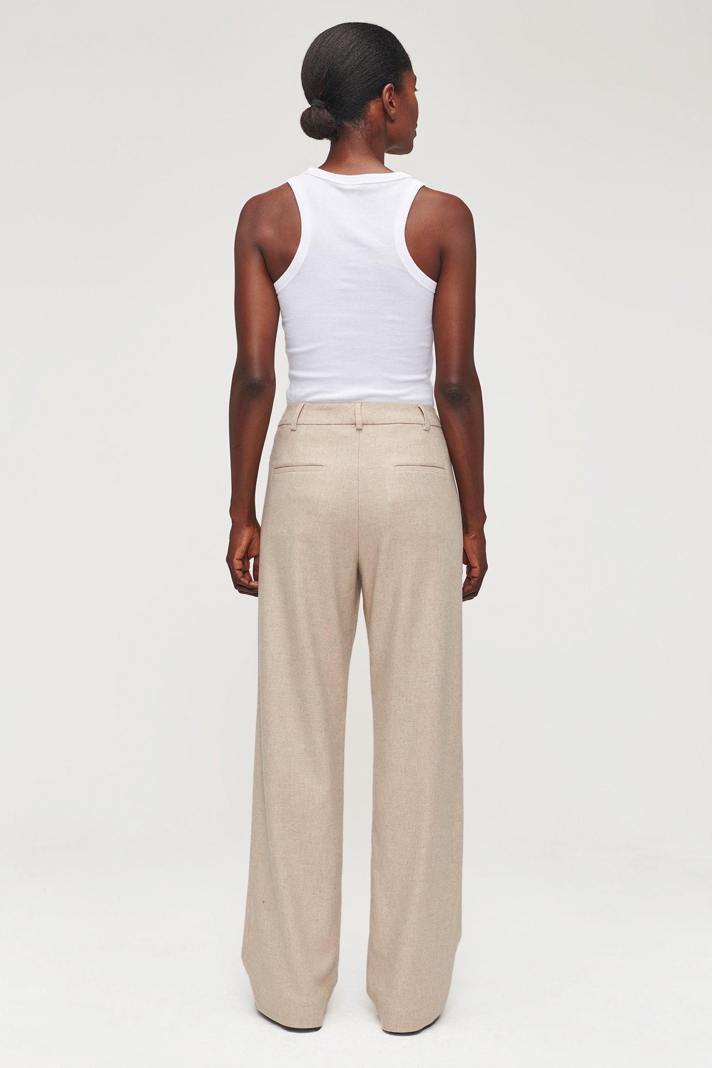 RELAXED FLANNEL PANTS SIMPLY TAUPE 4