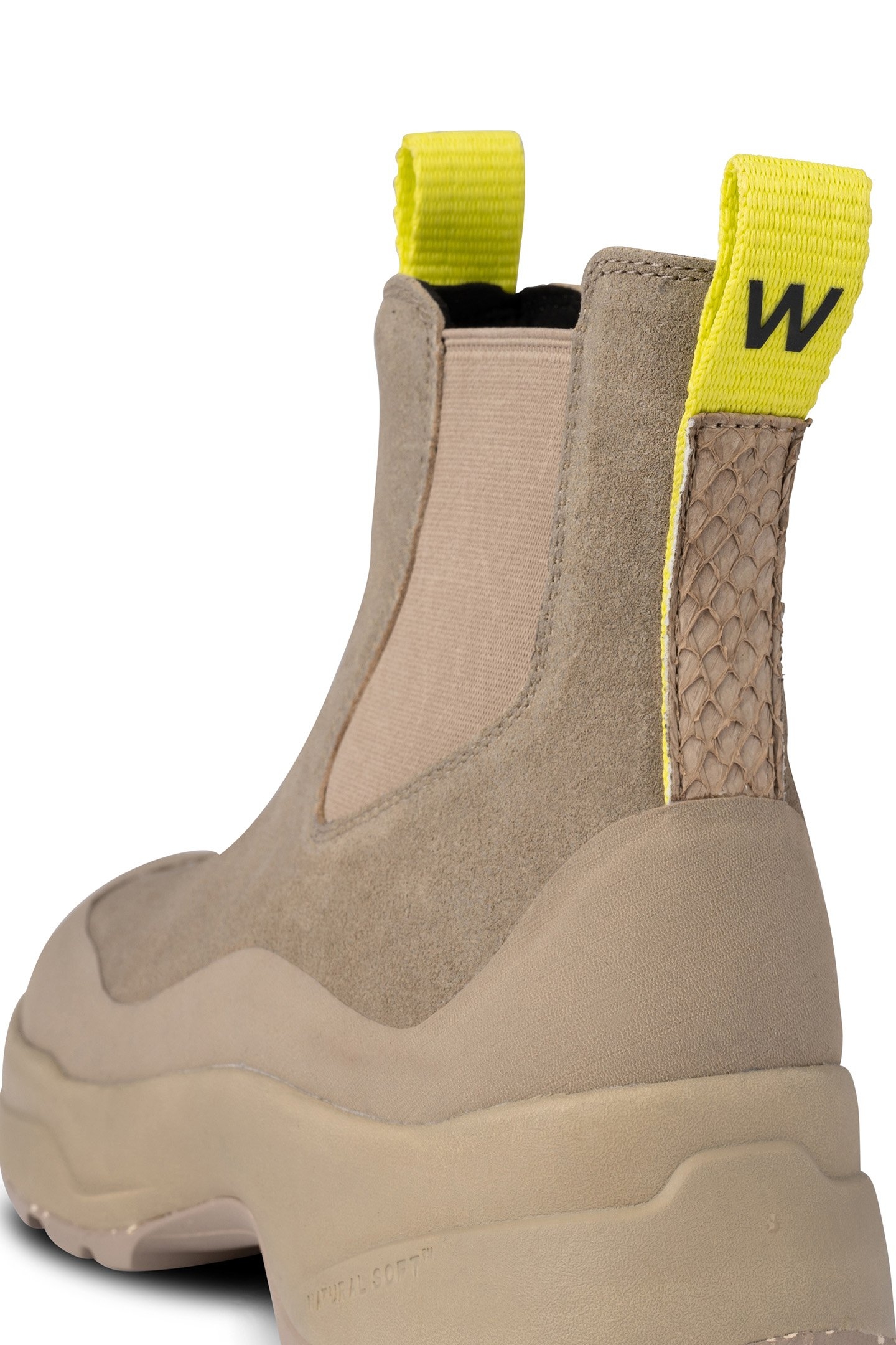 SOLVEIG SUEDE WATERPROOF SILVER MINK 6