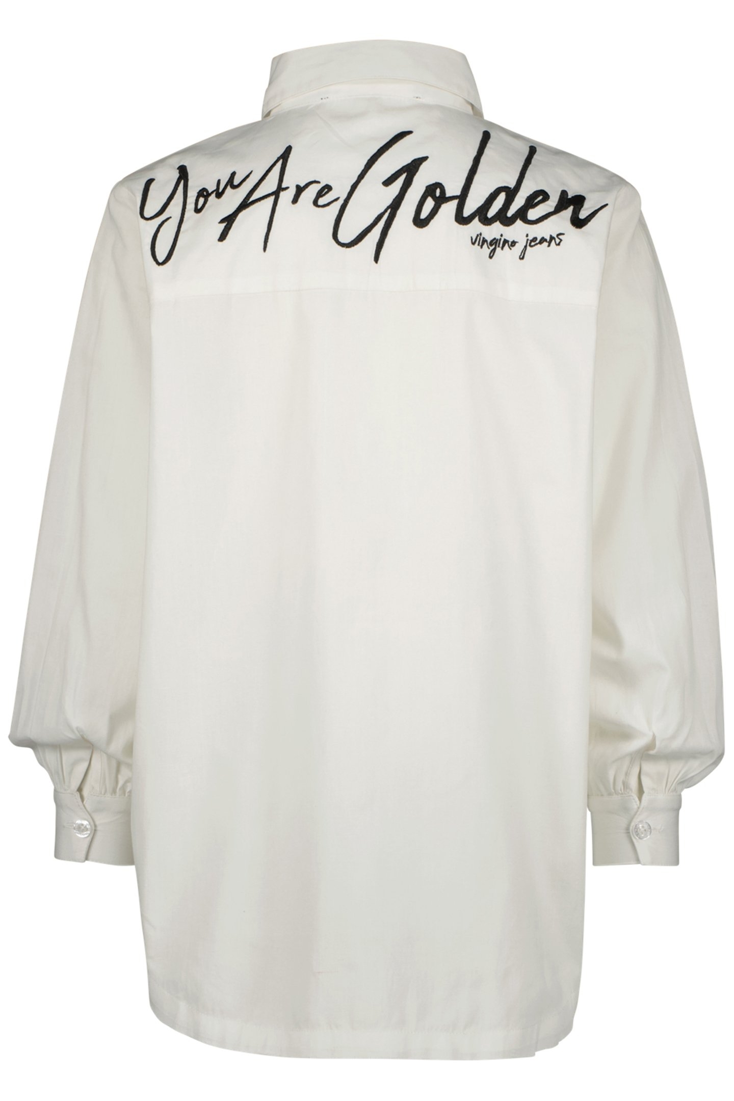 GIRL'S LIZETTE BLOUSE REAL WHITE 2