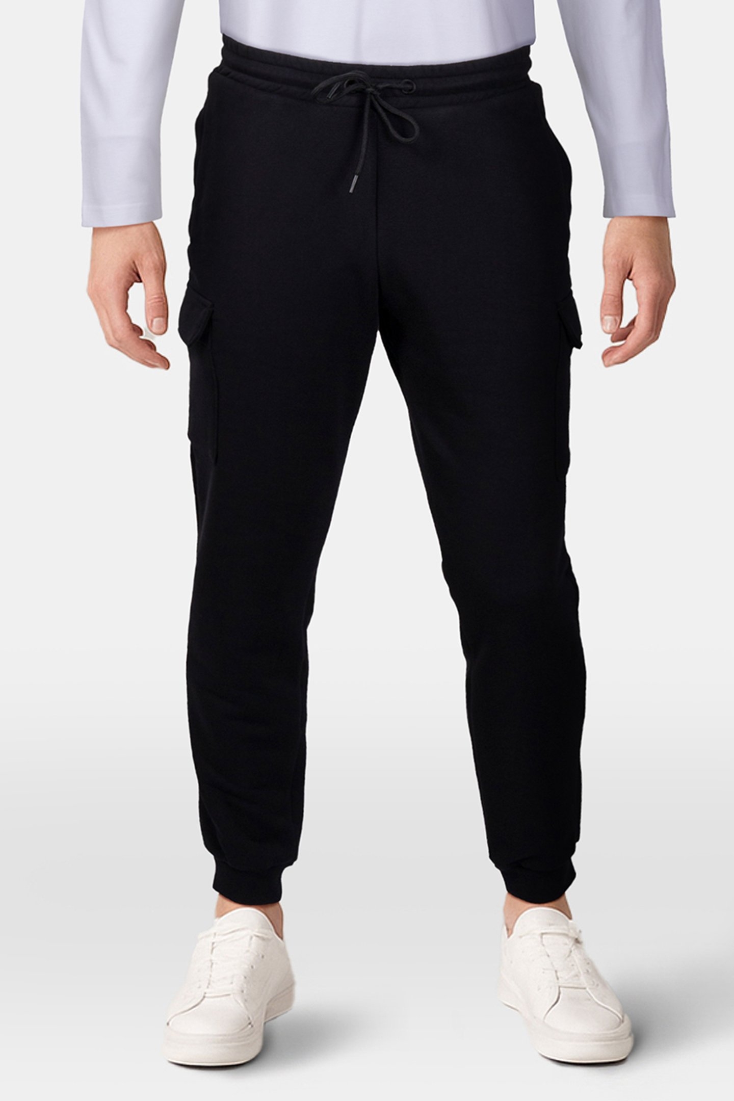 HEX LOGO JOGGER JET BLACK 1