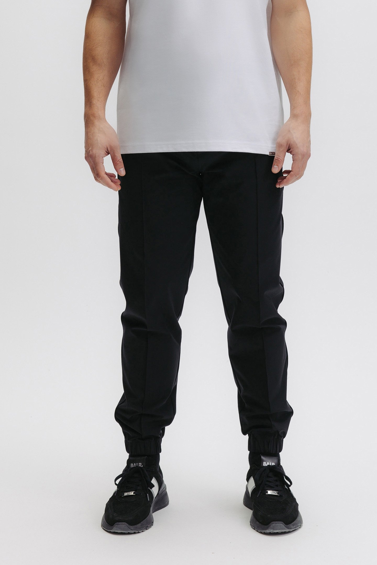 HEX-SERIES CUFFED TRACK PANTS JET BLACK 1