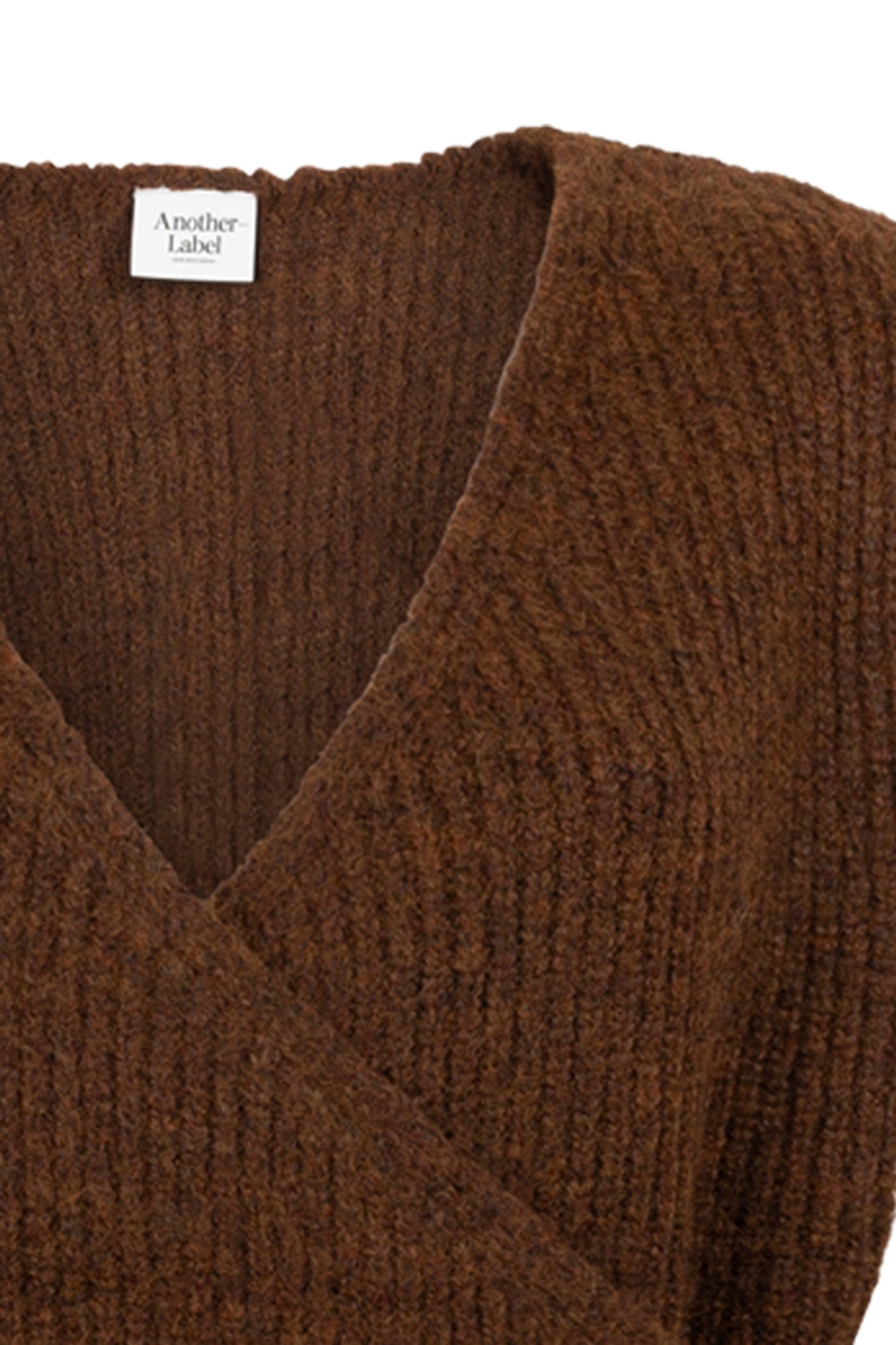 BILLIE KNITTED VEST S/L MUSTANG MELEE 4