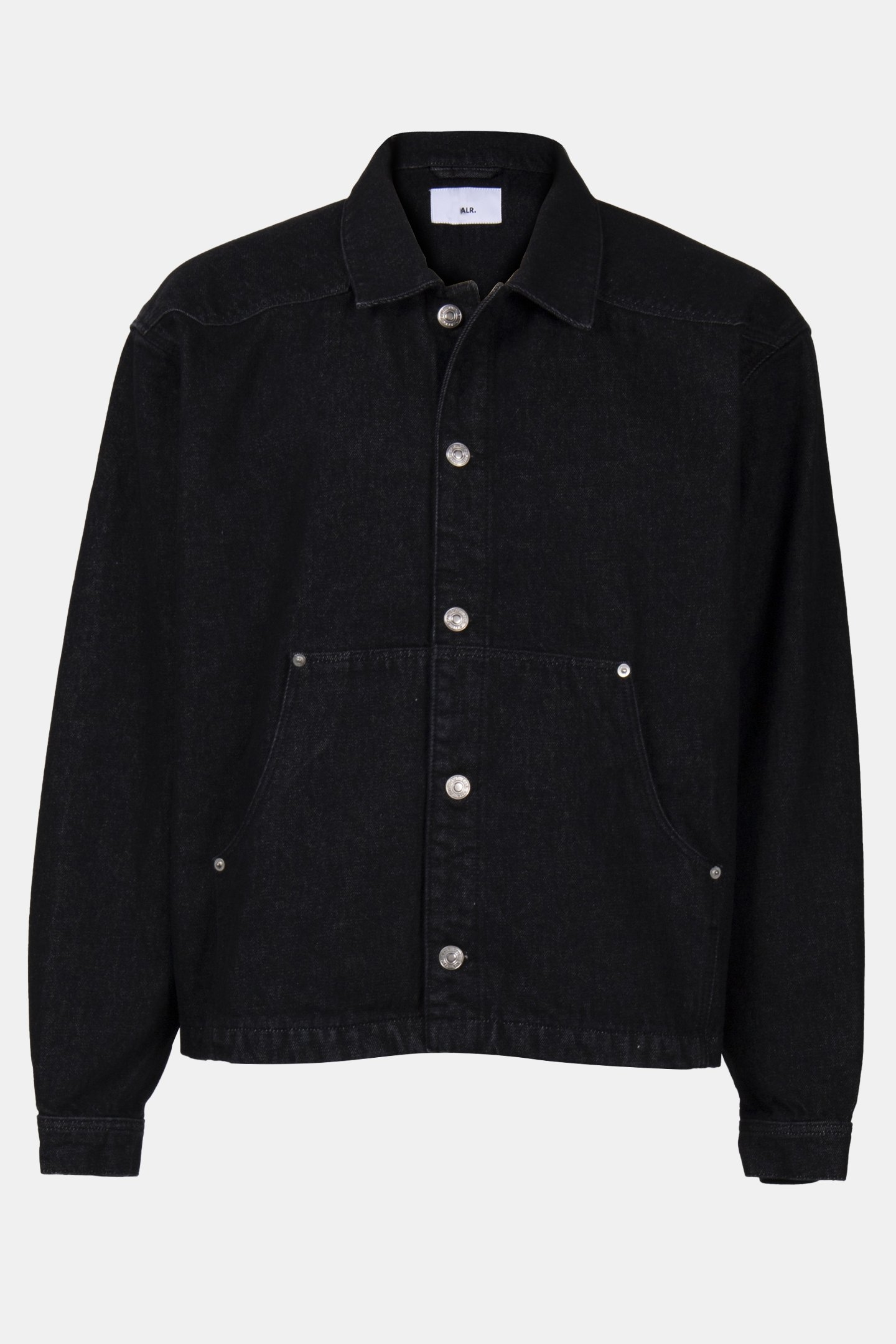 ED DENIM JACKET JET BLACK 3