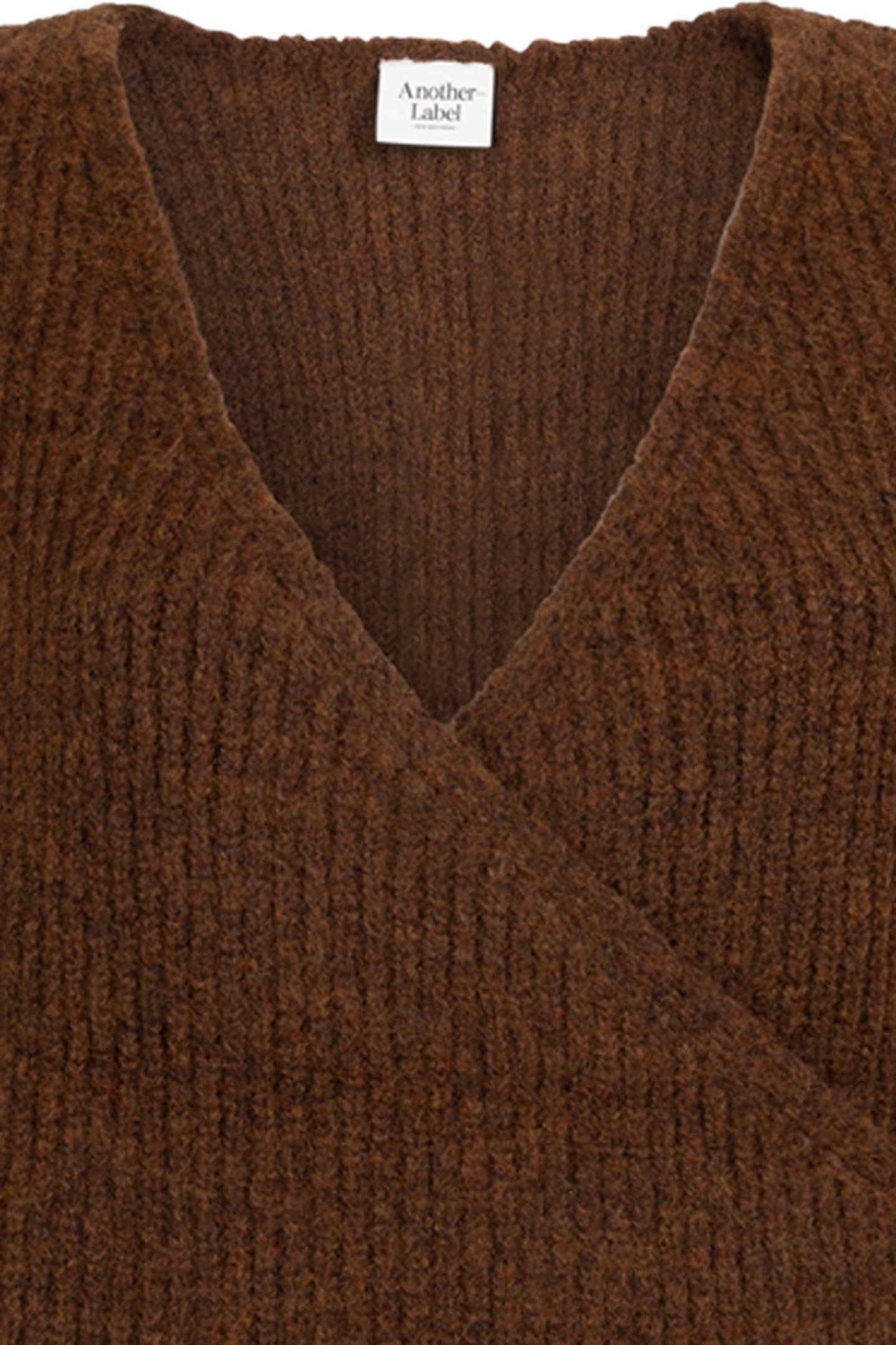 BILLIE KNITTED VEST S/L MUSTANG MELEE 3