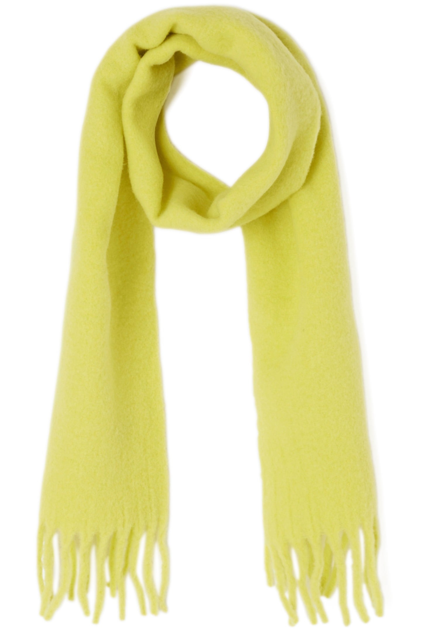 HIZLAW SCARVES JAUNE FLUO 1