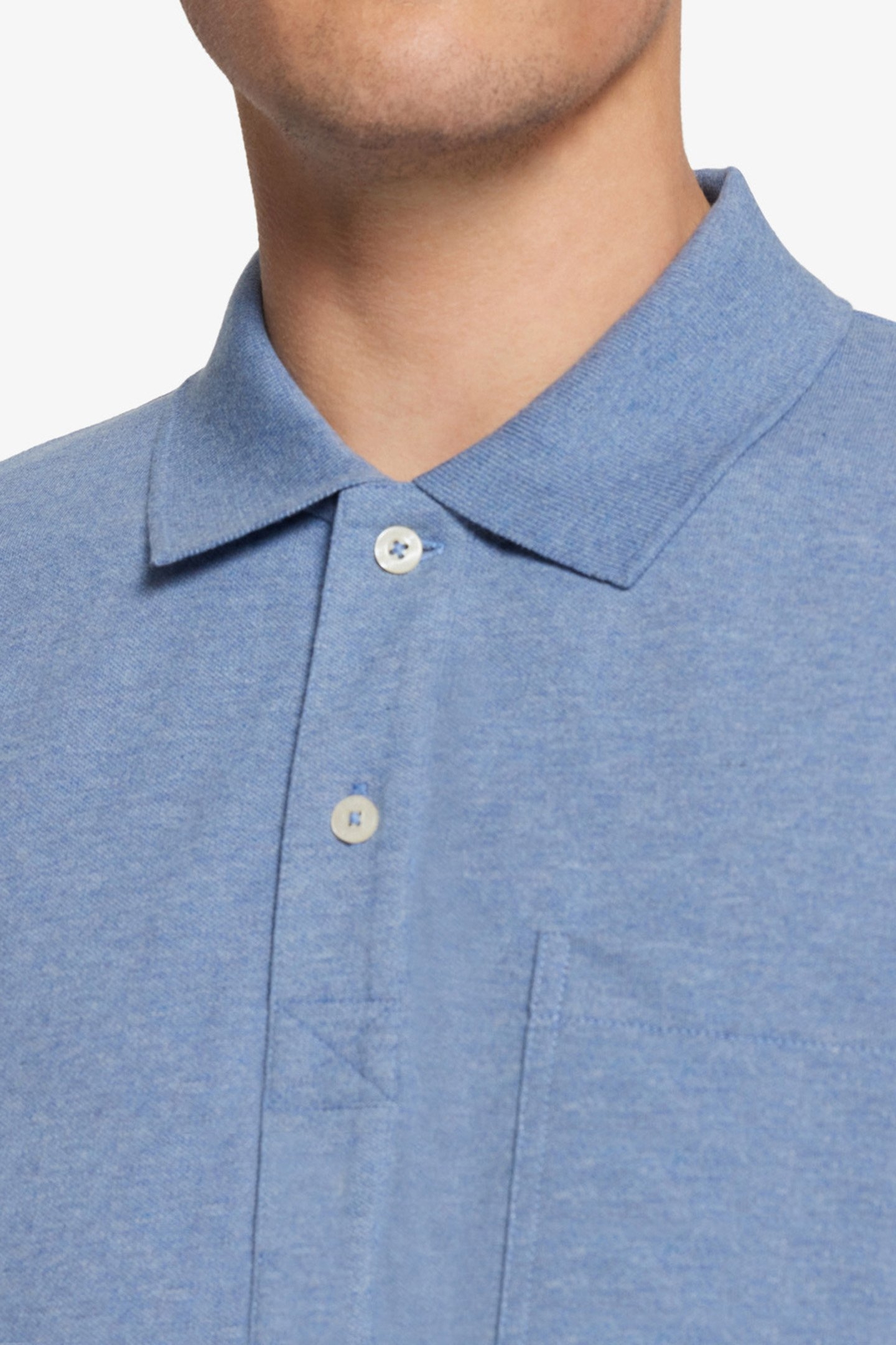 NICKYSI POCKET POLO CALM BLUE MELANGE 6