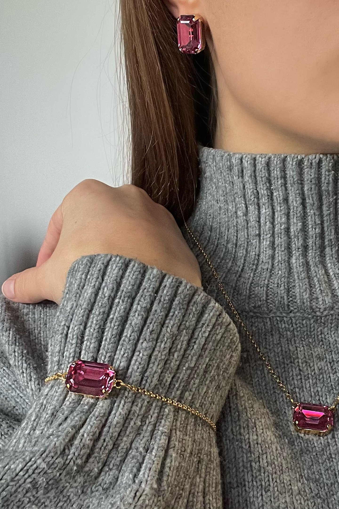 LADY DI BRACELET LIGHT ROSE PINK 2