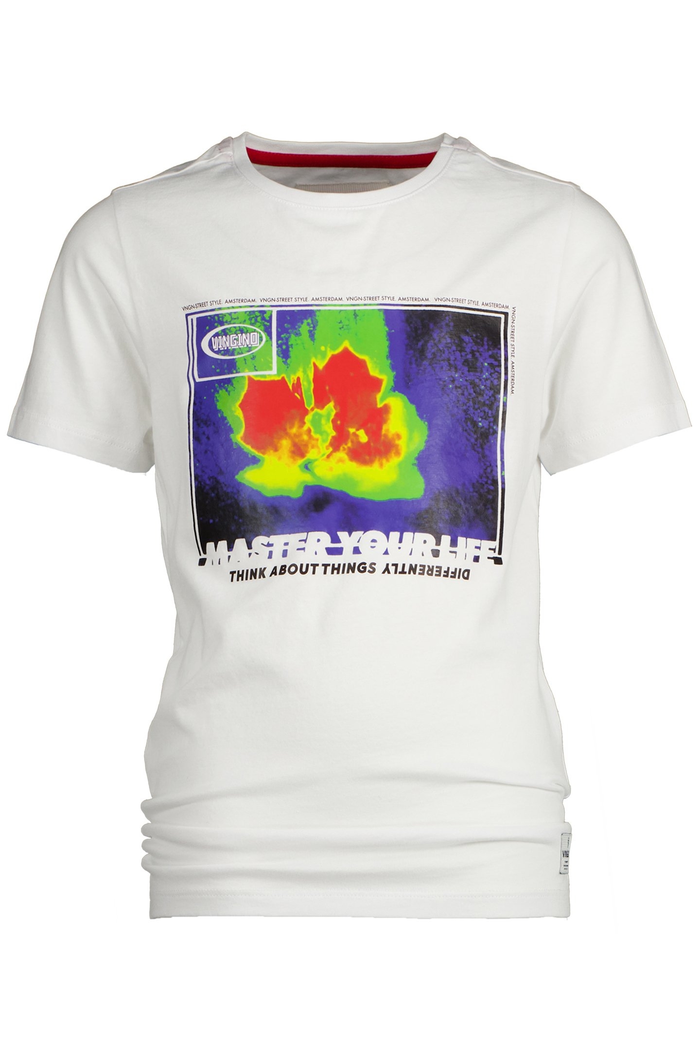 BOY'S HACES T-SHIRT REAL WHITE 1