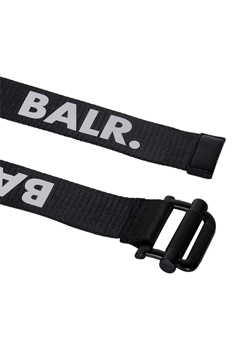 UNISEX BALR. BUCKLE BELT BLACK 3