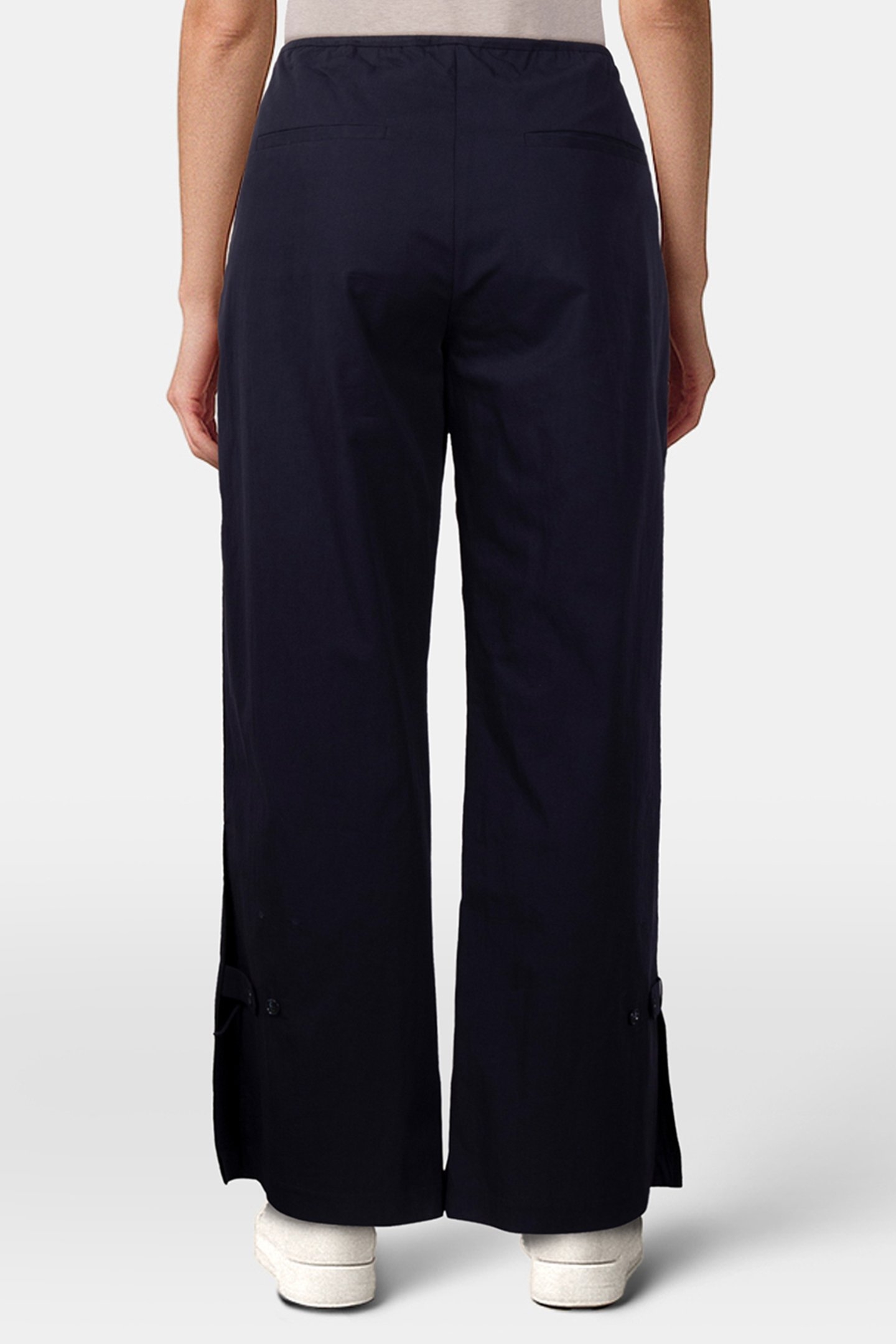 COTTON JOGGER DRAWSTRING BLUE INDIGO 2