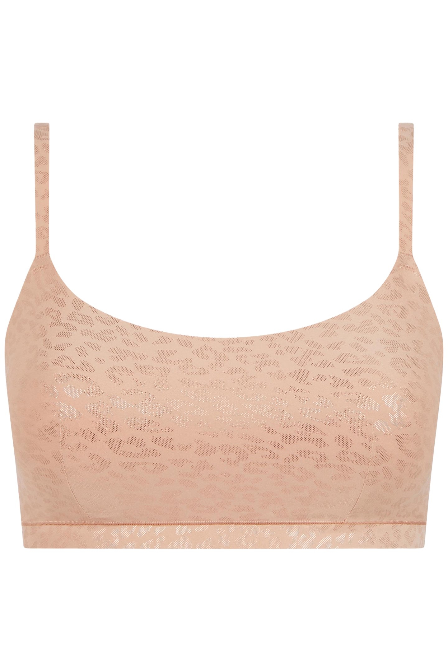 UW BRA WIREFREE LEO SHIMMER PRINT 3