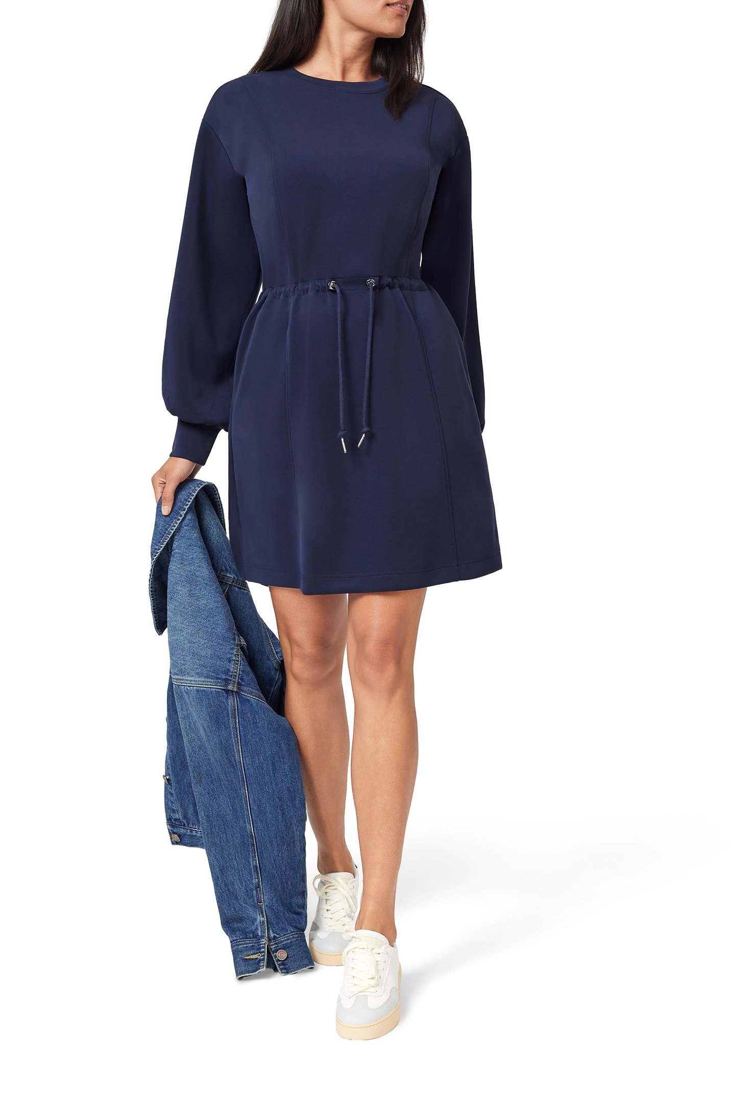 TIE WAIST DRESS SKY CAPTAIN 5