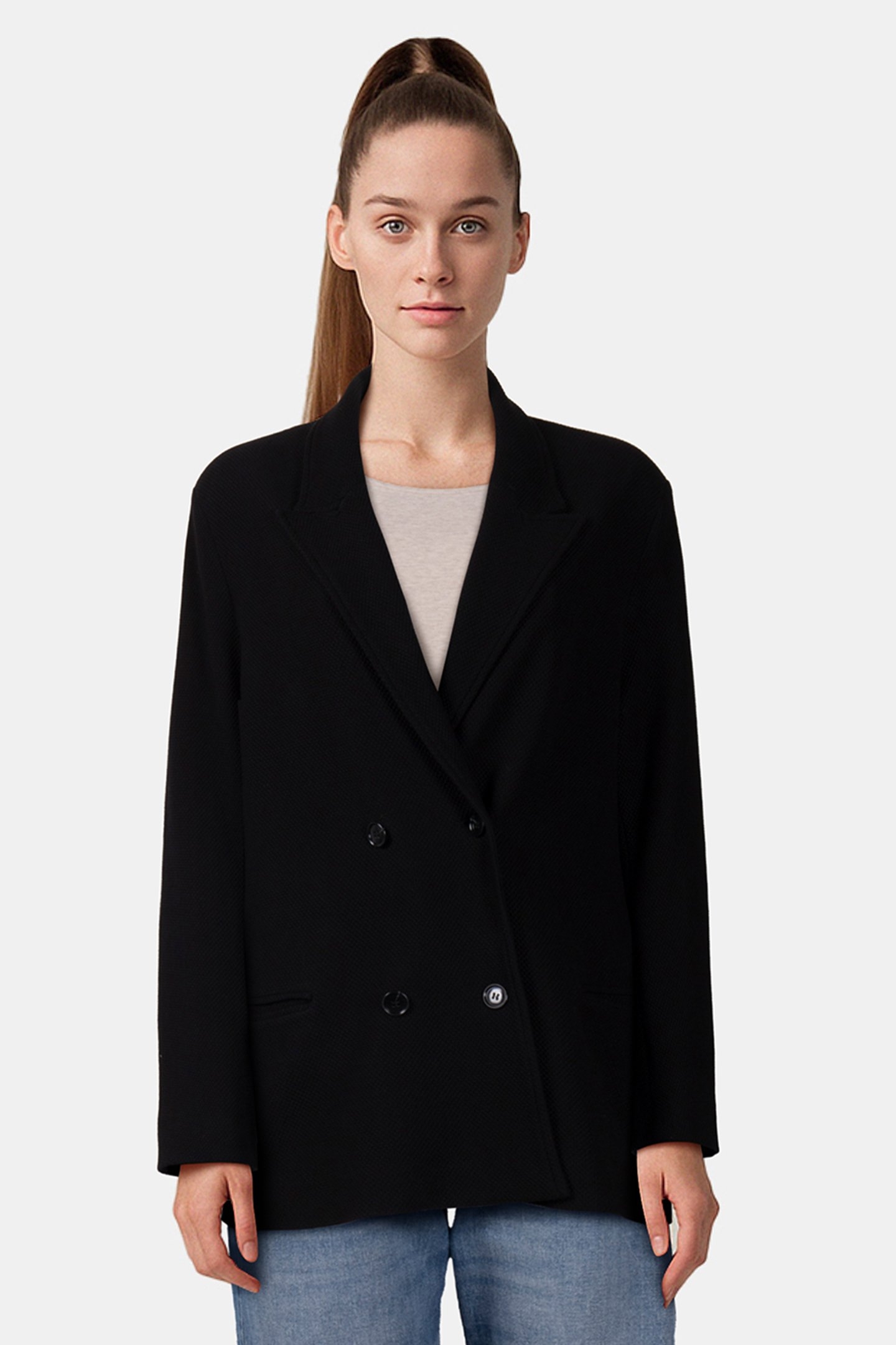 COLBERT CHIC LONG LOGO BLACK 1