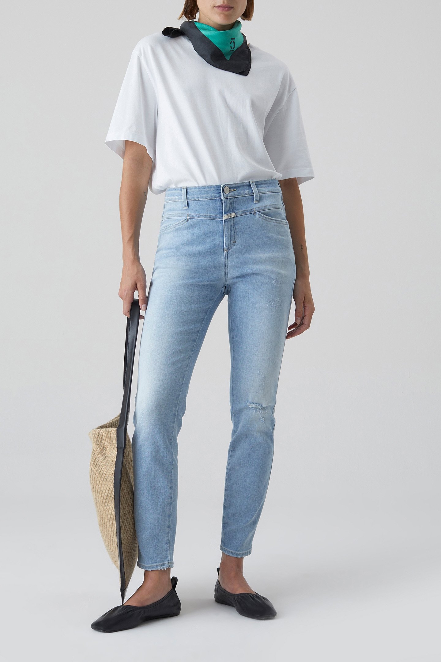 SKINNY PUSHER JEANS LIGHT BLUE 3