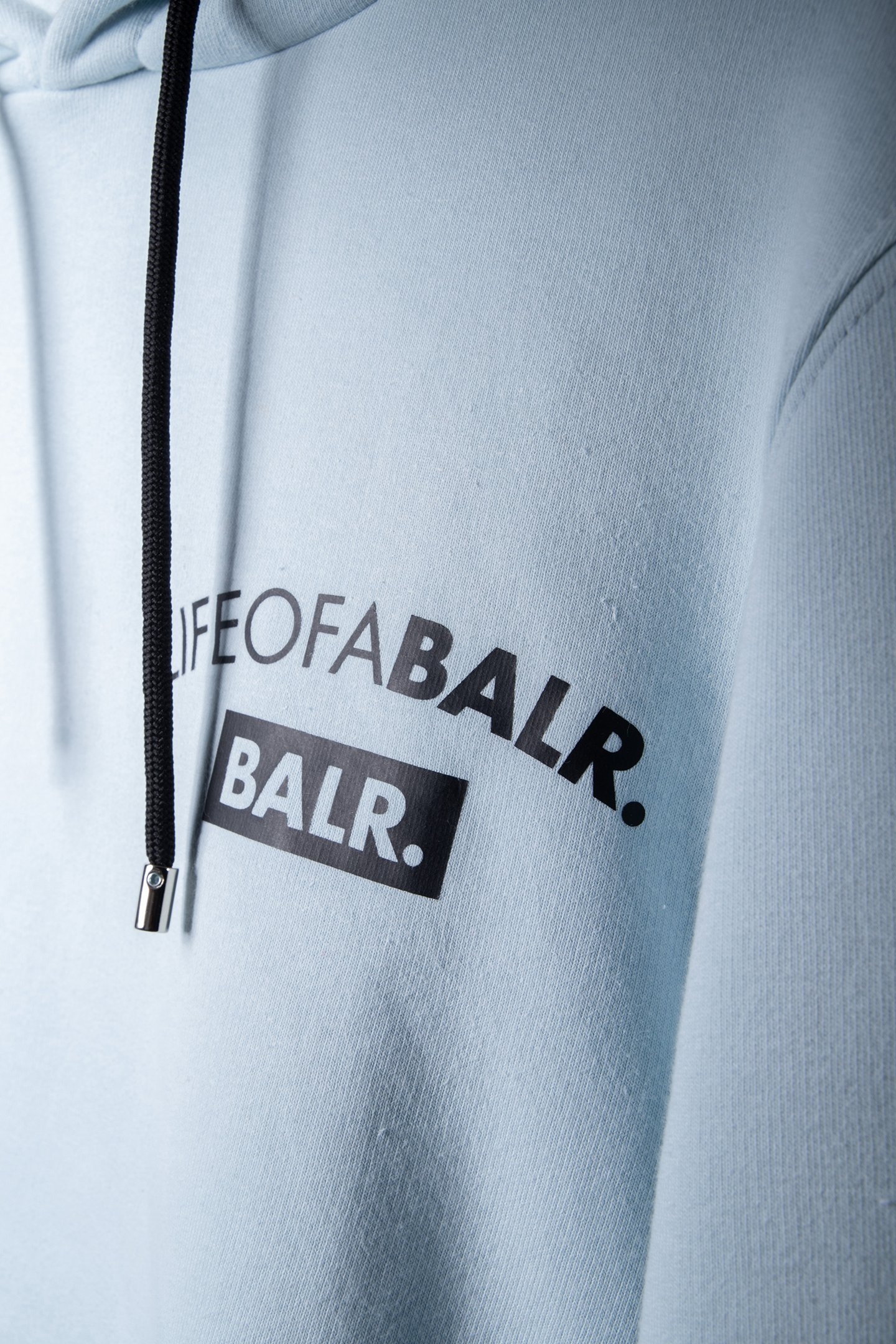 OLAF STRAIGHT HOODIE LOAB SCREEN BABY BLUE 4