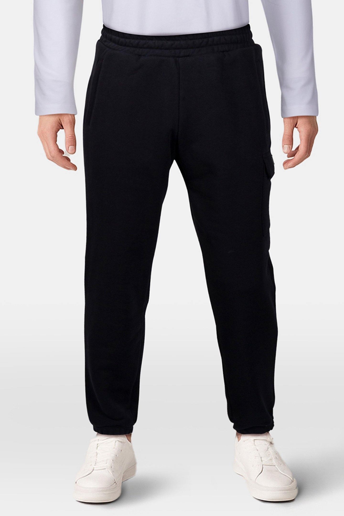 BALR. PATCH BOX FIT JOGGER JET BLACK 1