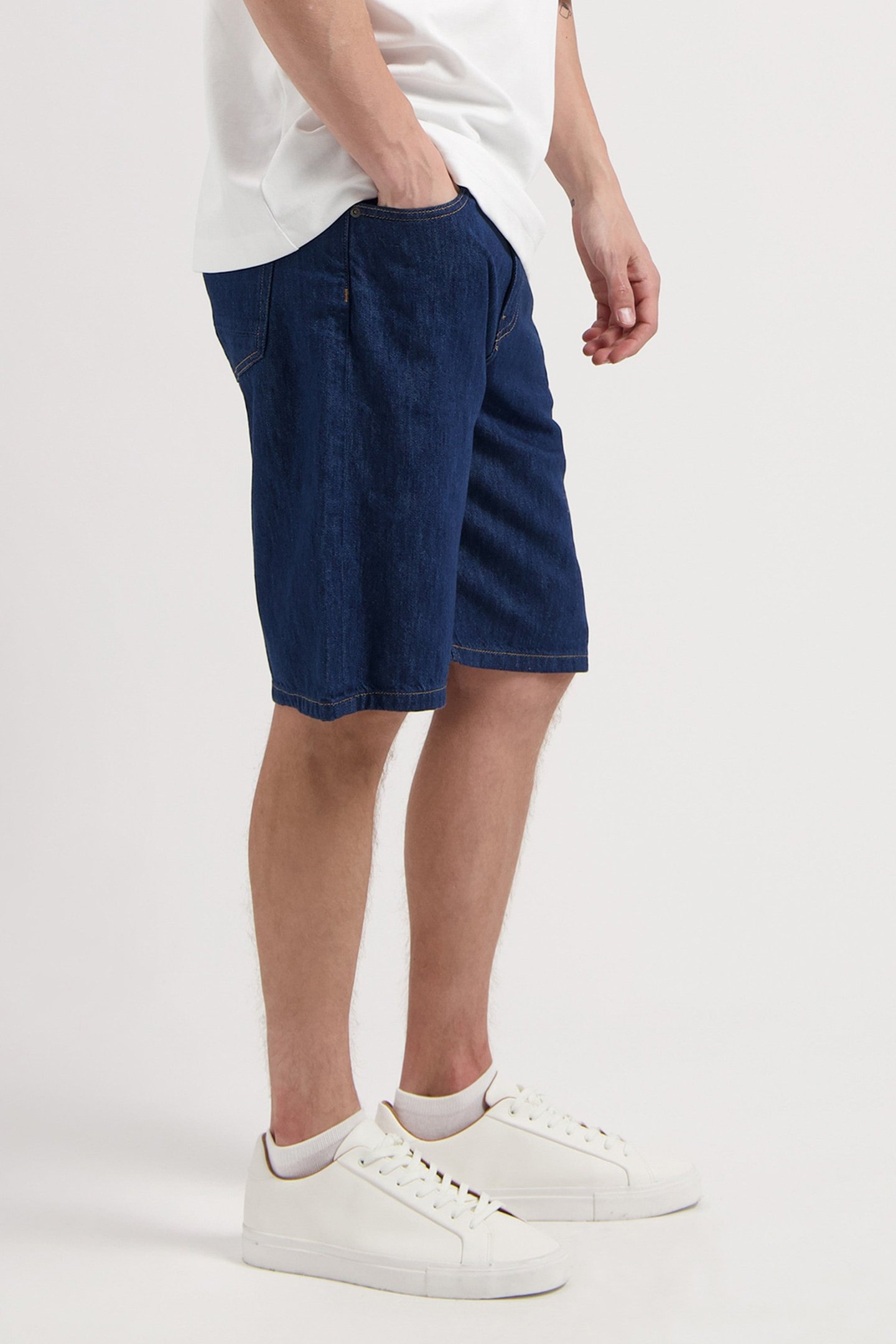 JAMES DENIM SHORT - STONE INDIGO STONE INDIGO 7