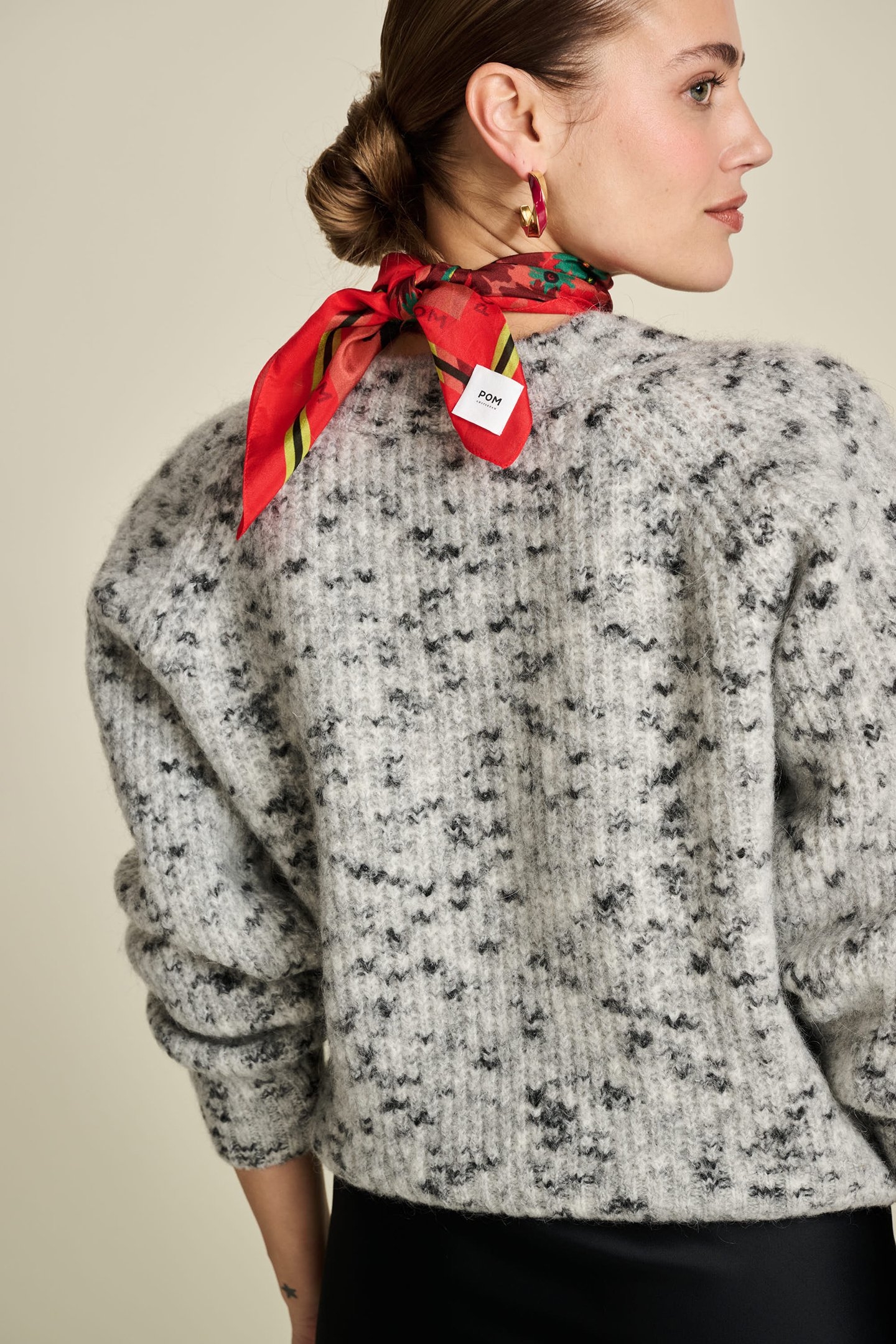 SHAWL - SILK FLORAL PINK 3