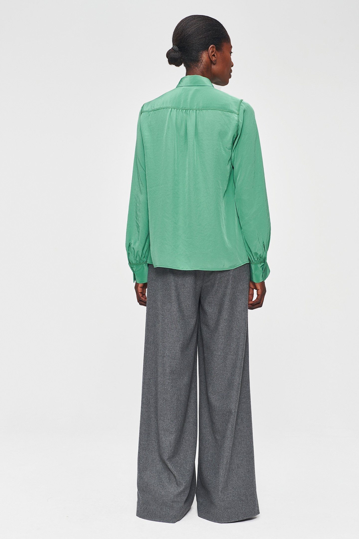 TECHNOSILK BLOUSE JADE 4