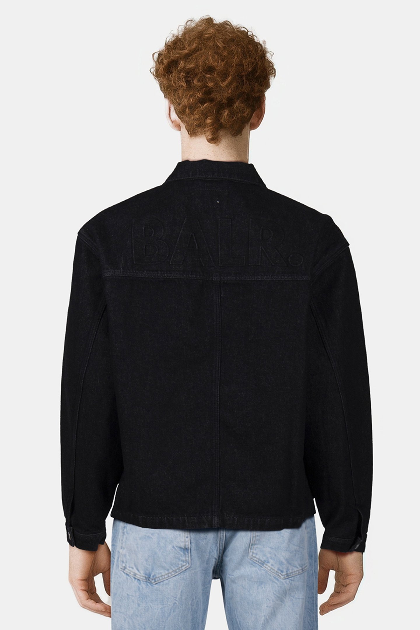 ED DENIM JACKET JET BLACK 2