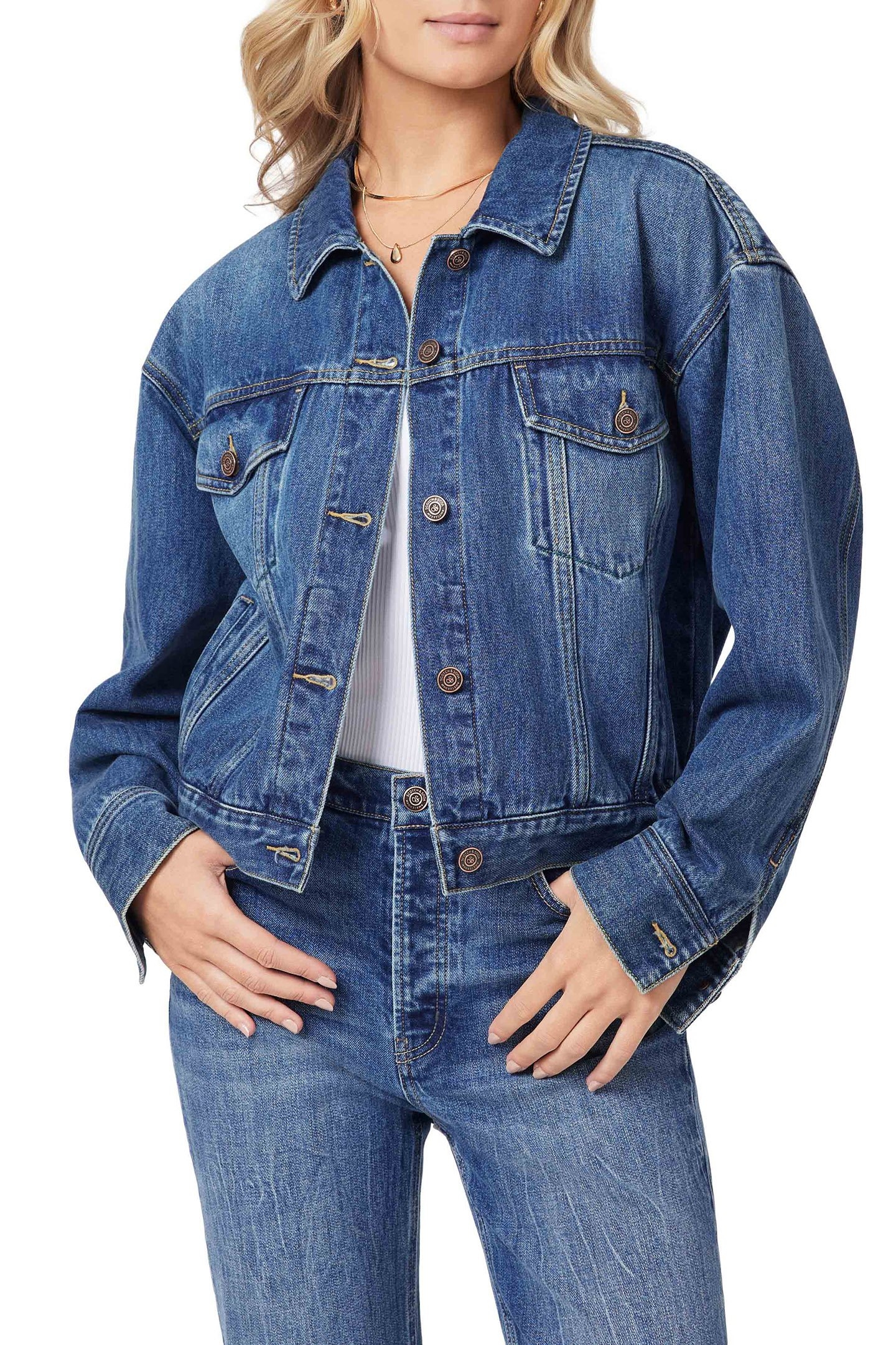 DENIM CROPPED JACKET DESTINATION 1