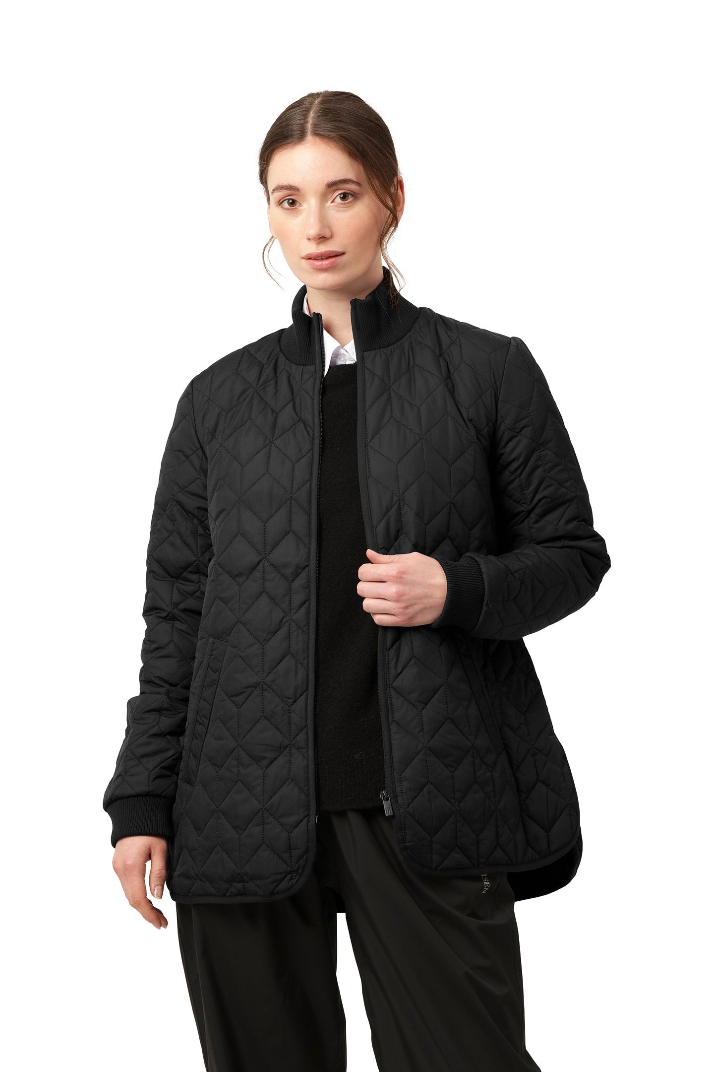 ART40 QUILT JACKETS BLACK 1