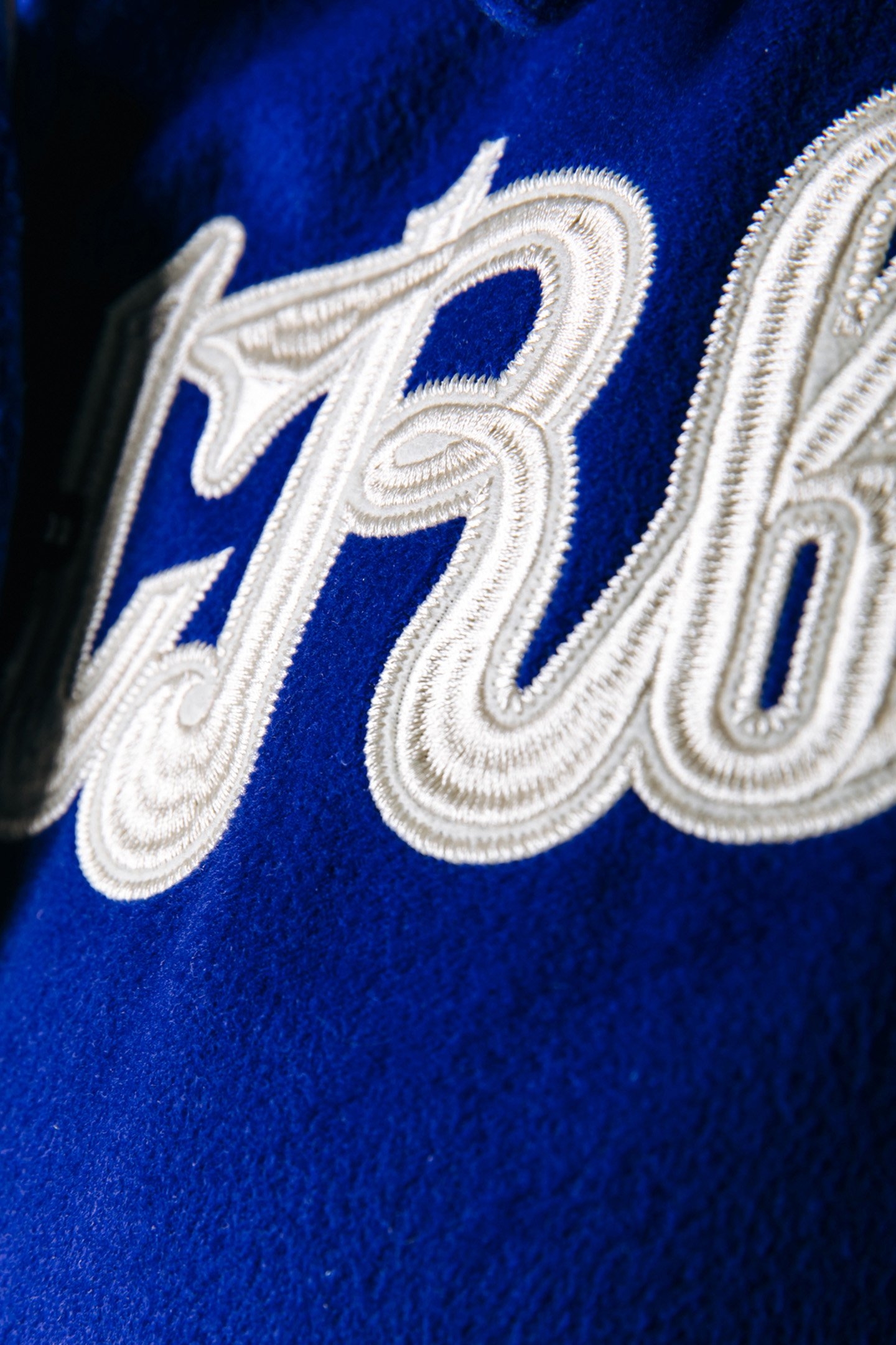 EDNA BASEBALL BOMBER JACKET BRIGHT BLUE 6