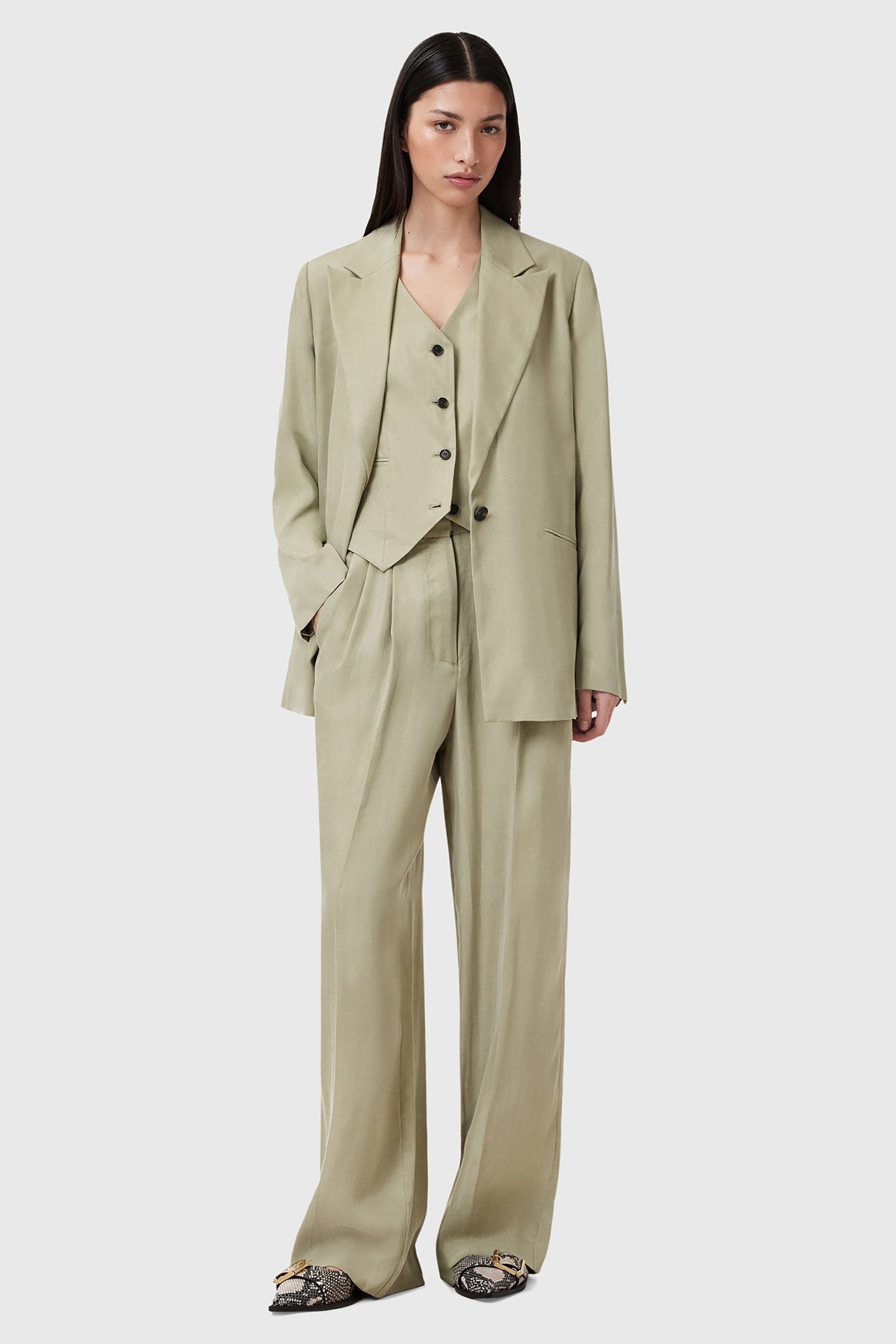 AVERIE TEN TROUSER SAGE GREEN 6