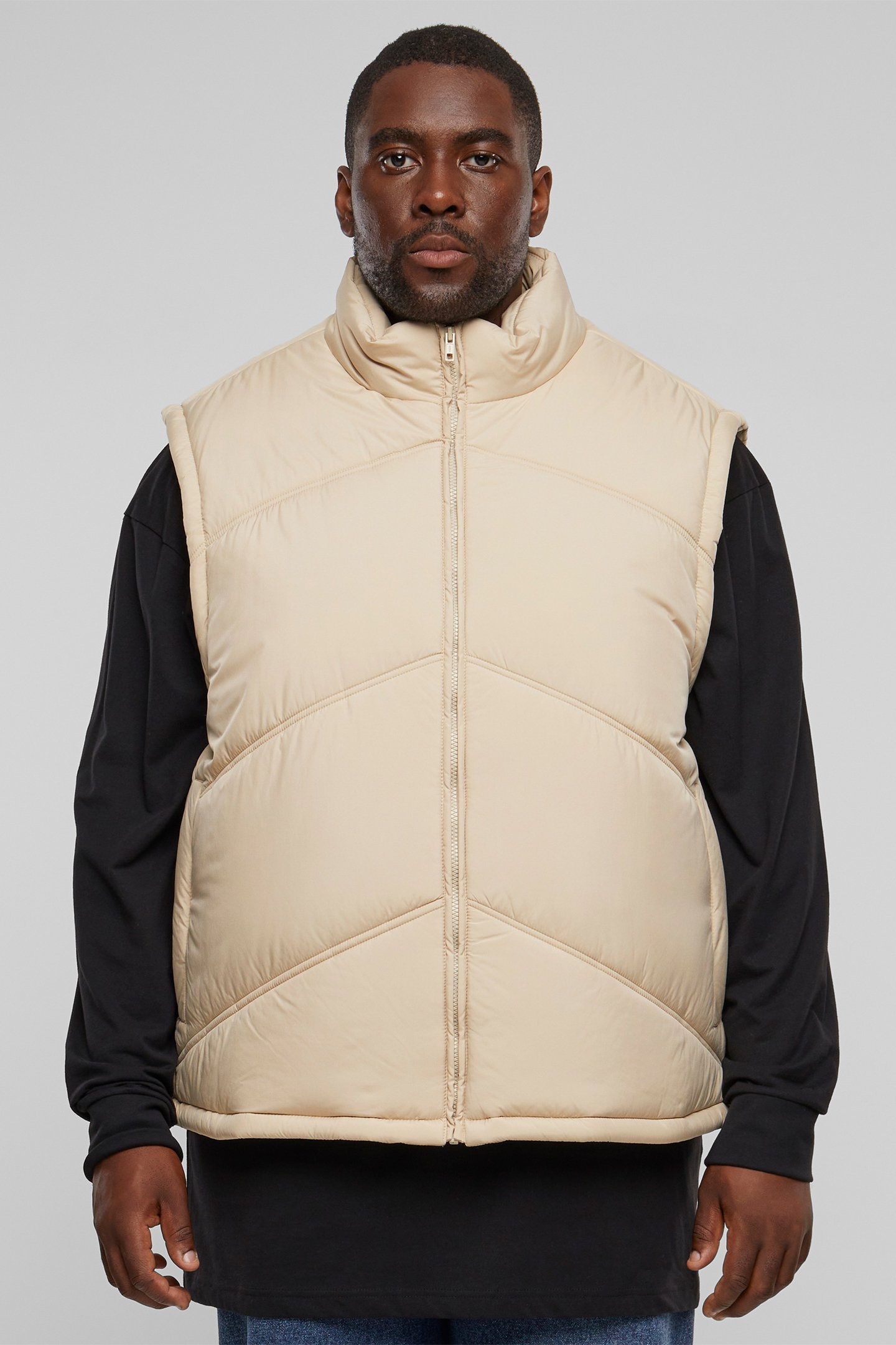 ARROW PUFFER VEST WET SAND 1