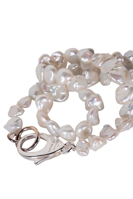 HATTON LABS – GNOCCHI PEARL CHAIN SILVER 2