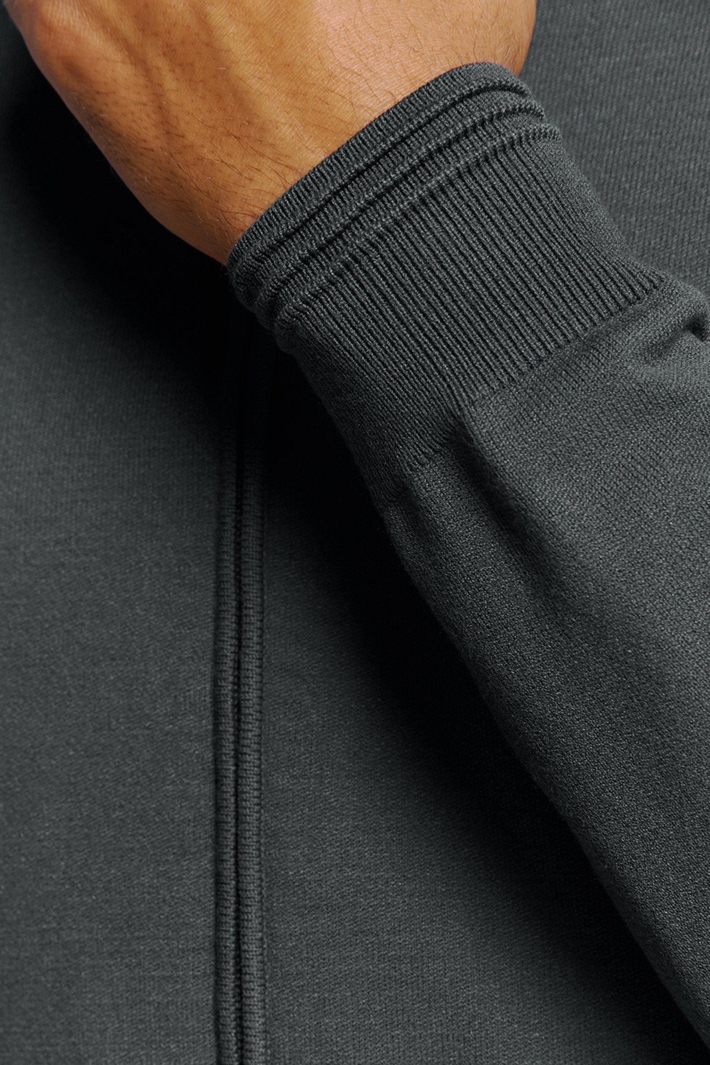 CARDIGAN POLO DARK GREY 7