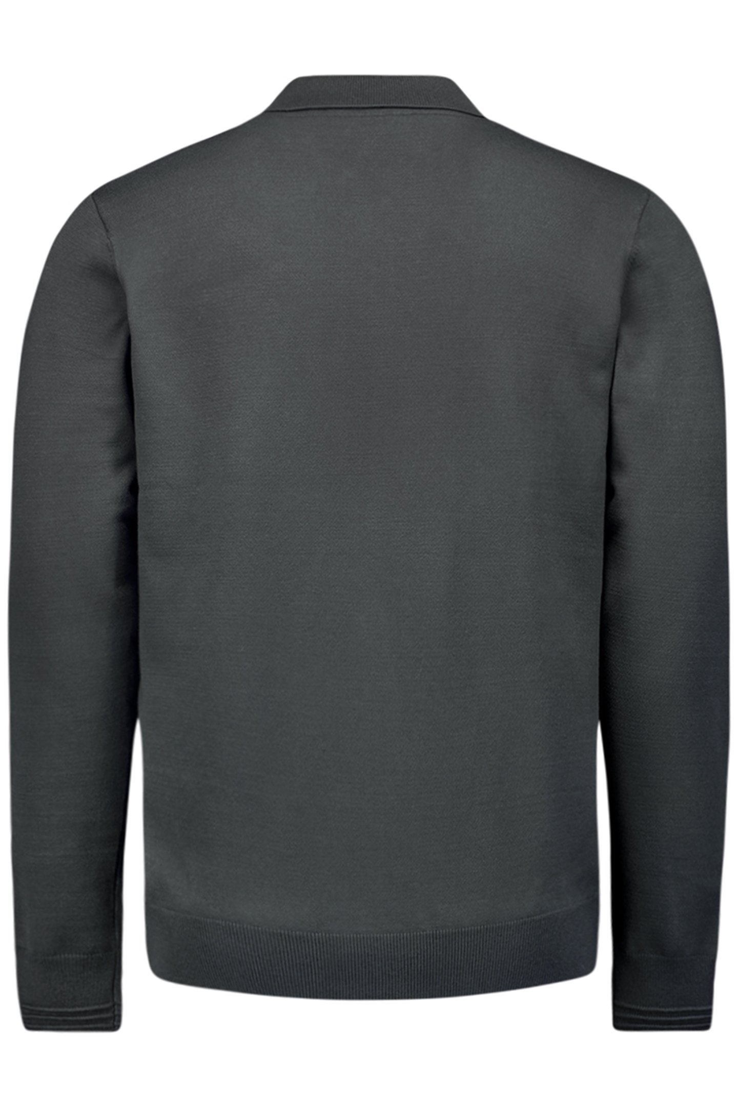 CARDIGAN POLO DARK GREY 5
