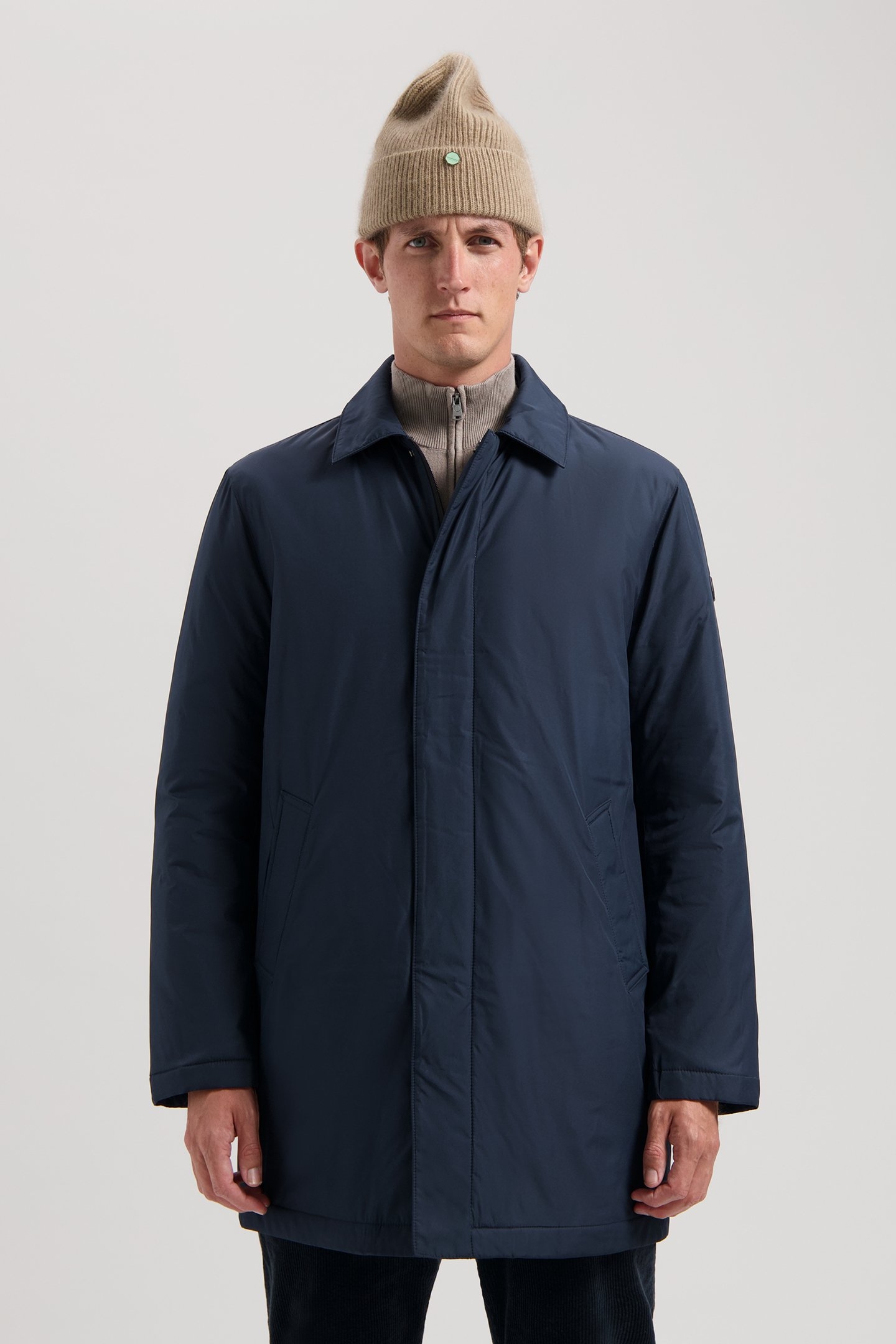 DS_ETHAN CARCOAT DK. NAVY 1