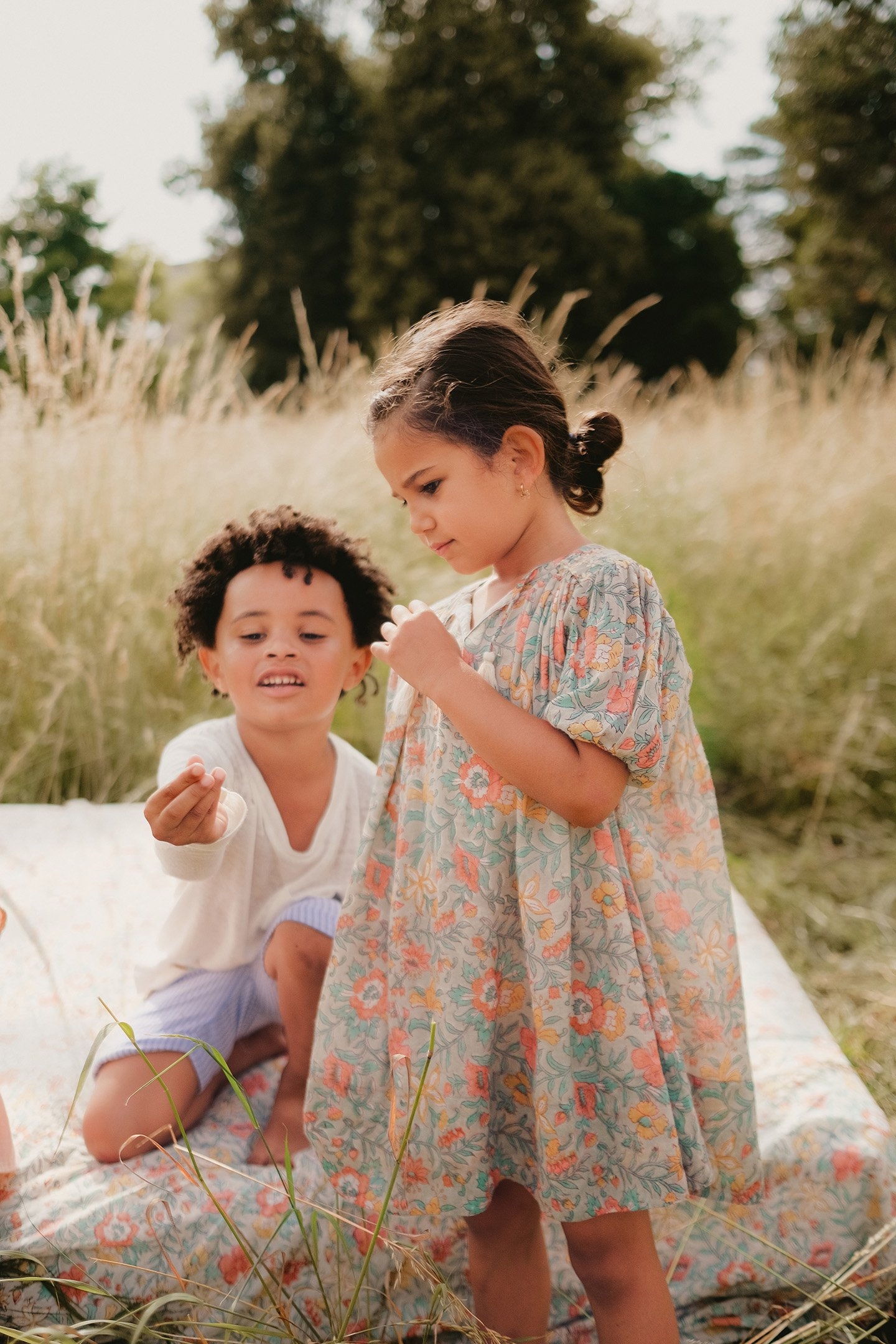 DRESS EUGENIE WATER FLOWERS 3