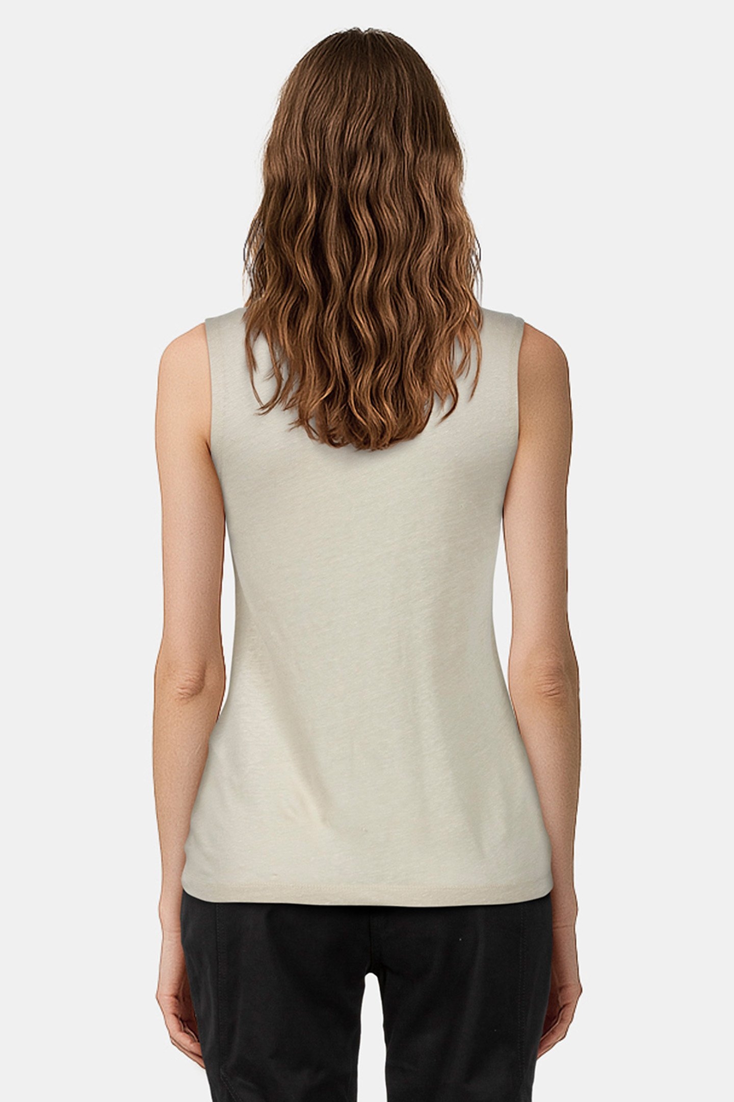 GALET TANK TOP WHITE/PEARL GREY 2
