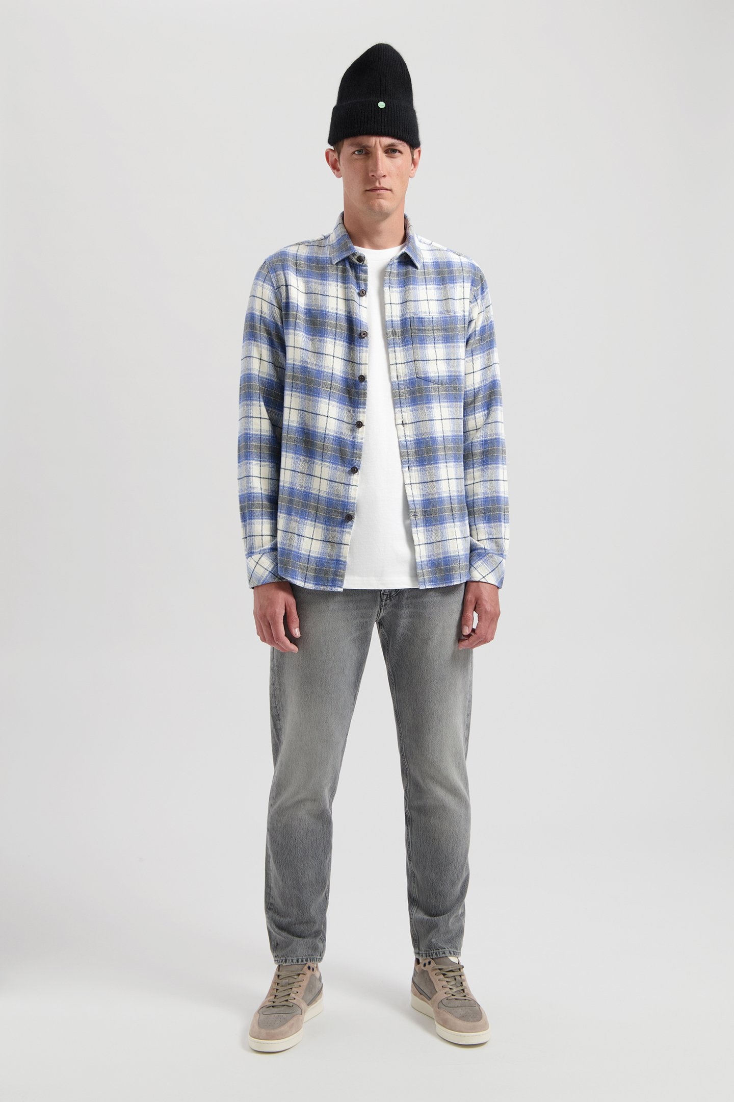 DS_STEIN FLANNEL SHIRT SILVER BIRCH 3
