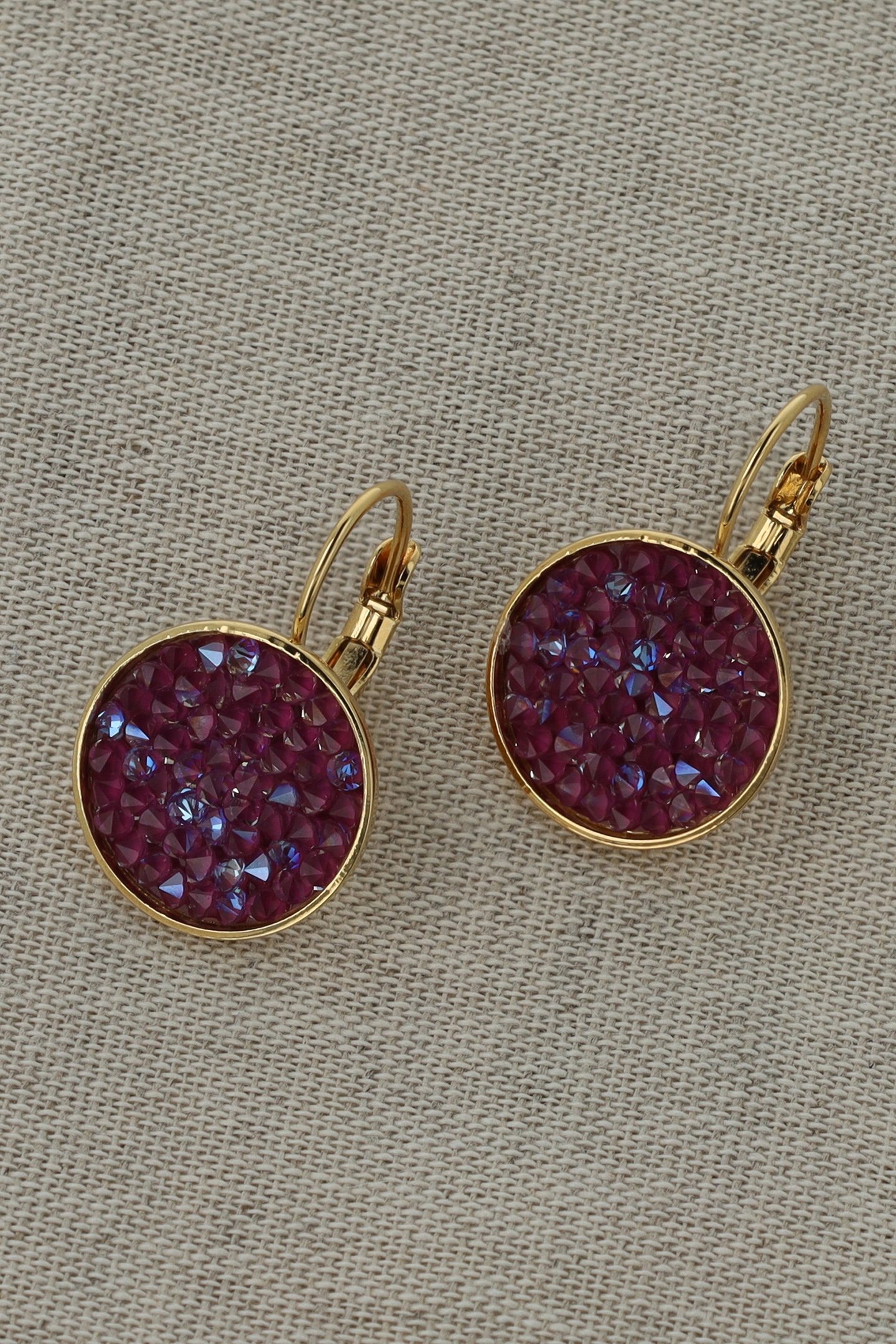 CLASSIC ROCKS EARRINGS LIGHT AMETHYST 4