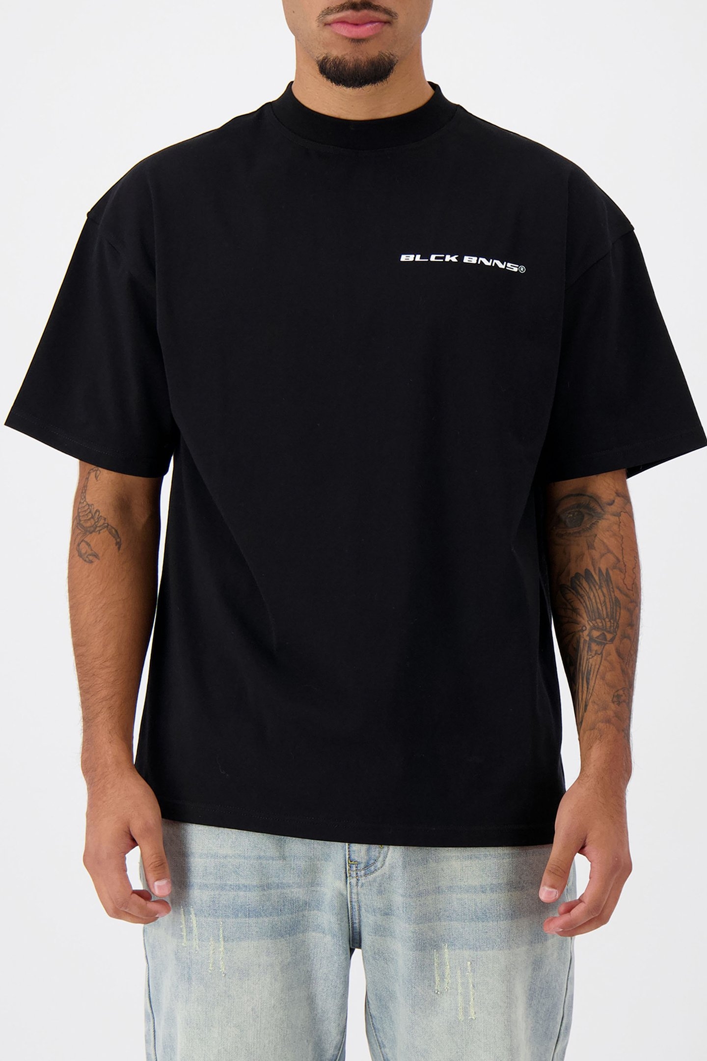 NATION T-SHIRT BLACK 1