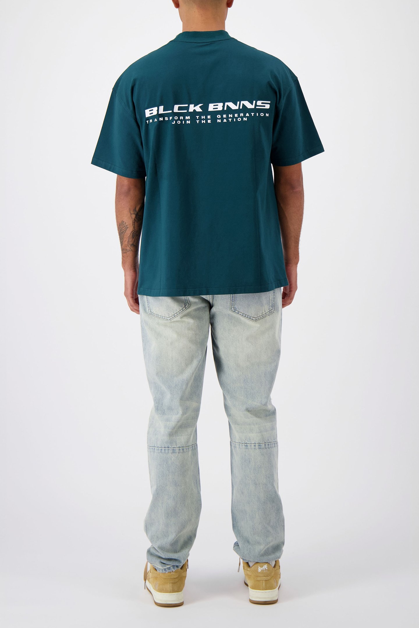NATION T-SHIRT PINE GREEN 4
