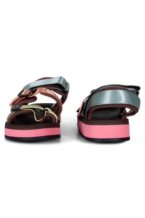 LYDIA SPORT SANDAL DK.BROWN MULTI 2