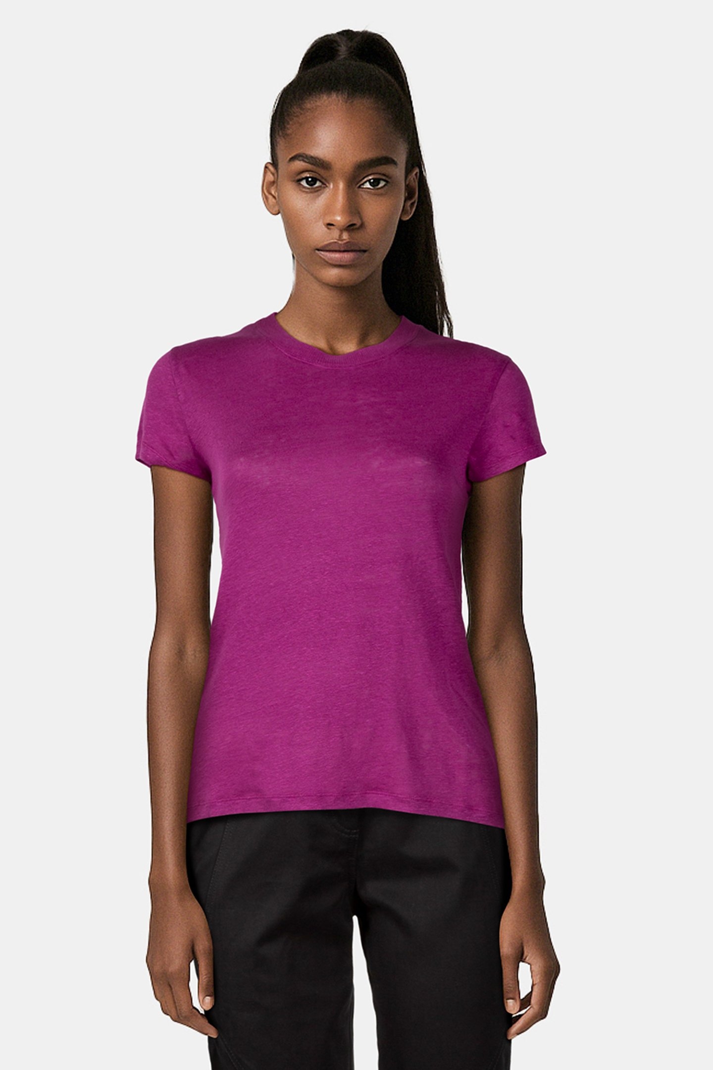 THIRD T-SHIRT MAGENTA PURPLE 1