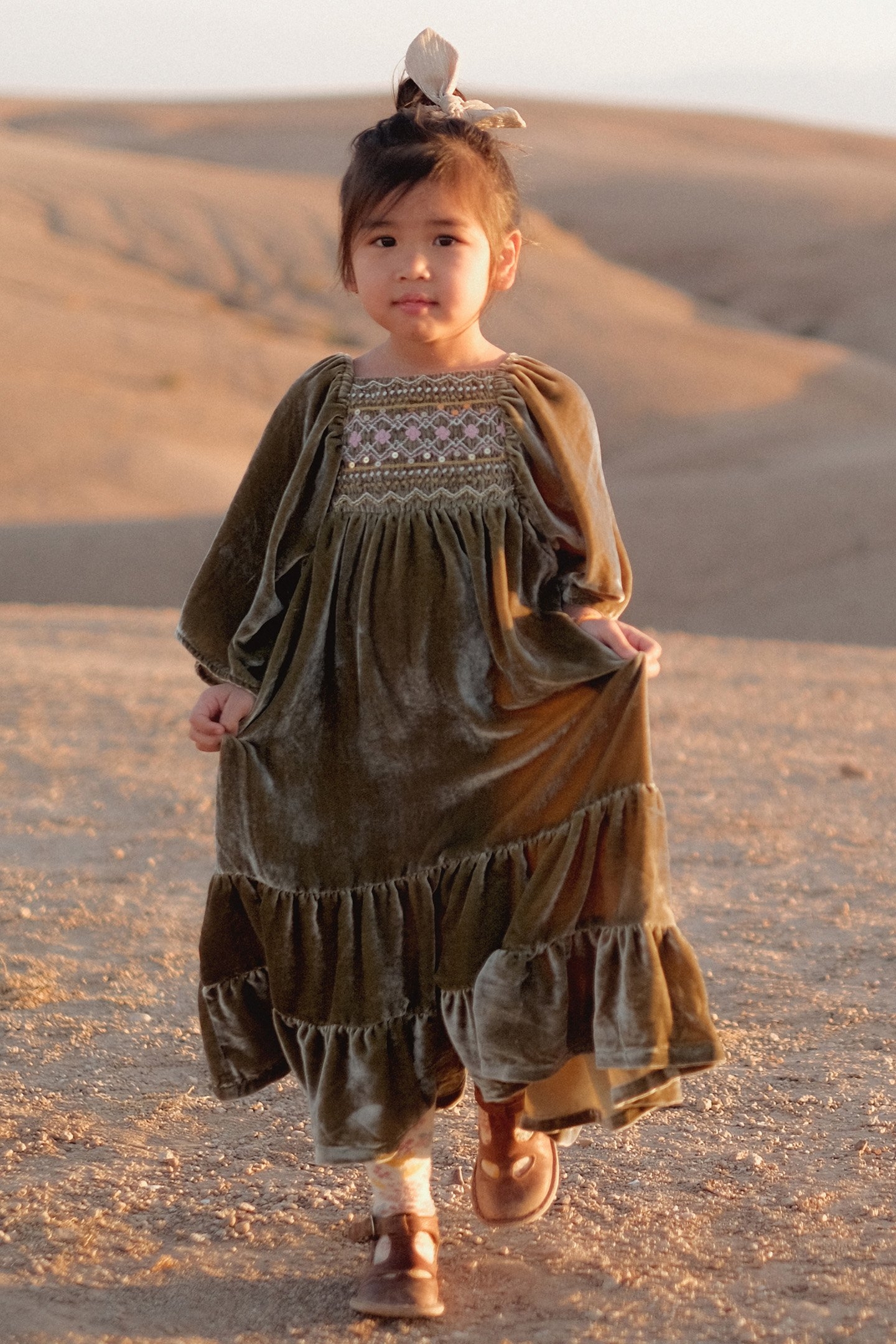 DRESS OLIVINA KHAKI 1