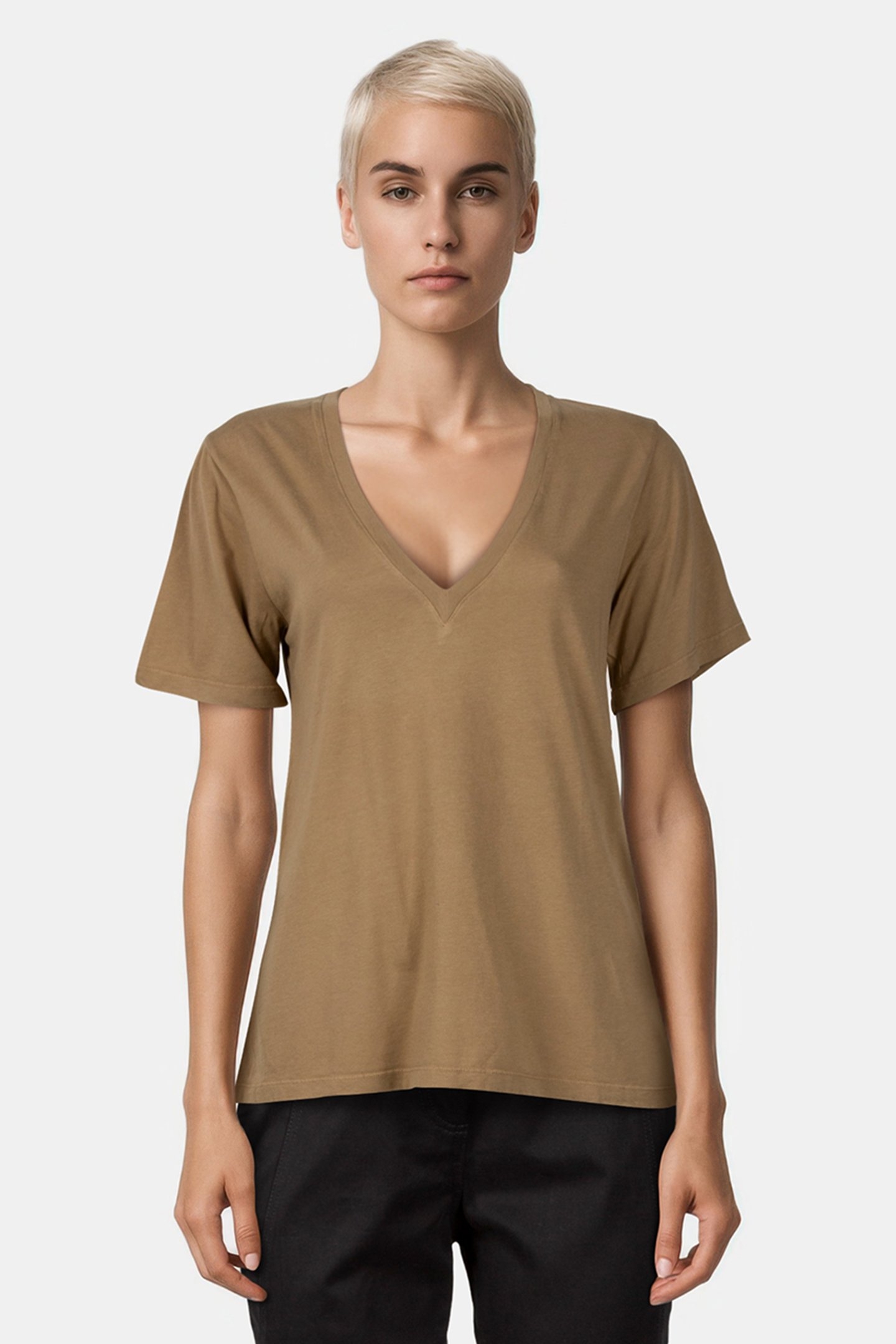 FELICIE T-SHIRT CAPPUCINO 1