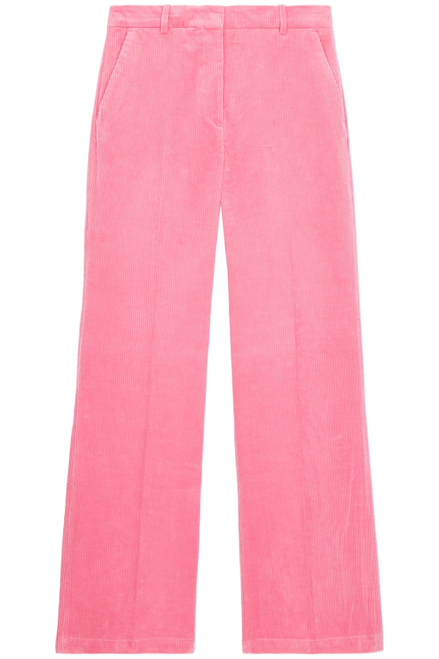PANTS EN VELOURS COTE OLD PINK 3