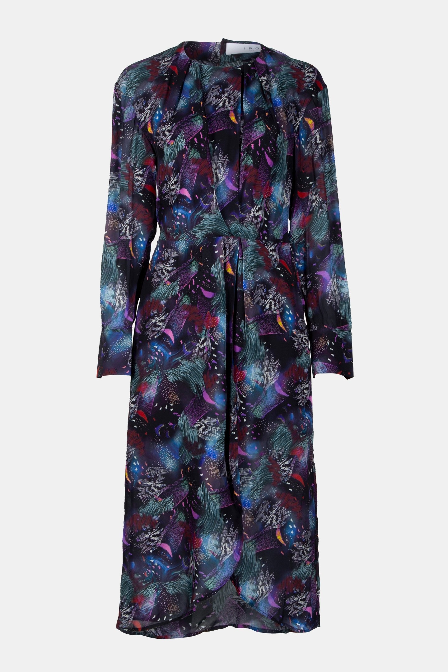 CHENOA DRESS PURPLE/MULTICO 3