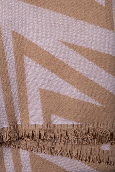 BOO SCARF CAMEL/CREAM 3