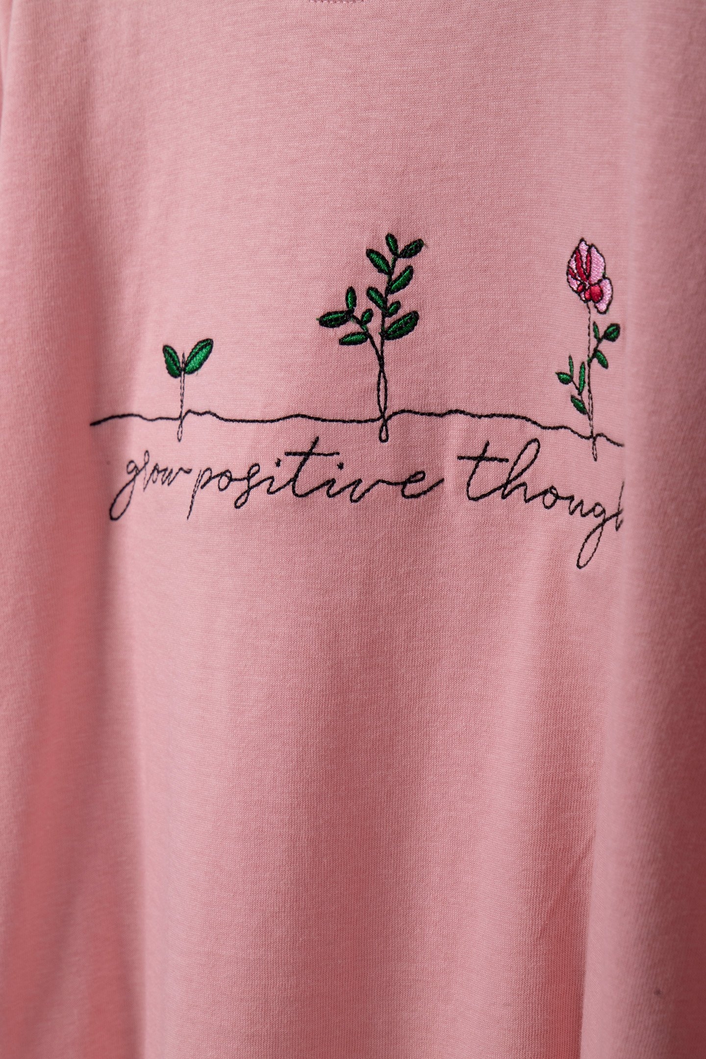GROW TEE WASHED PINK 4