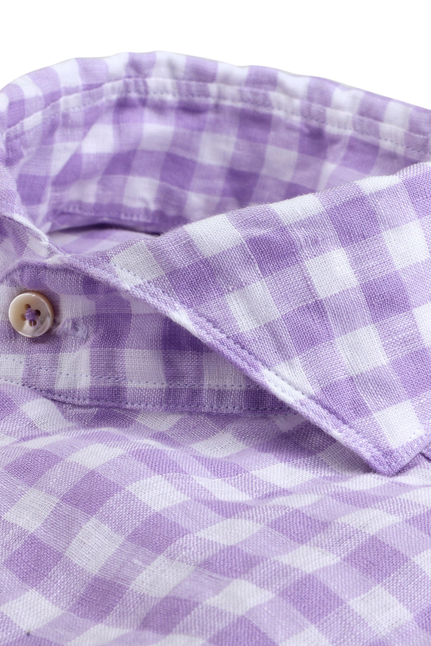 FITTED BODY/22, RC CUFF, SPORT LIGHT PURPLE CHECK 2