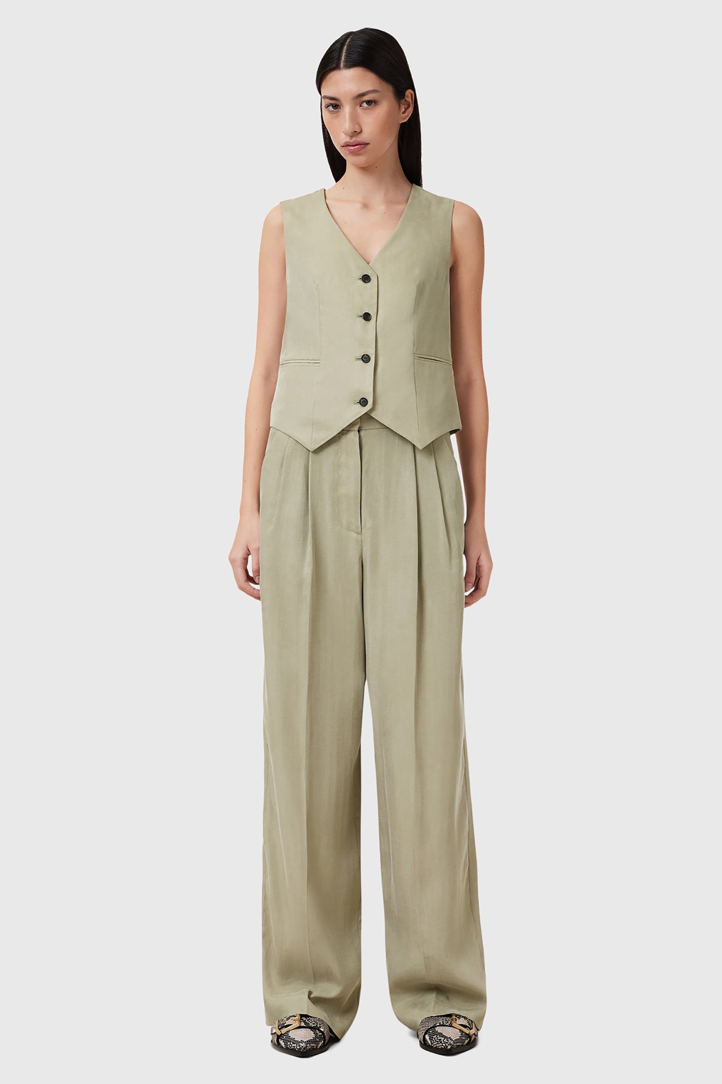 AVERIE TEN TROUSER SAGE GREEN 3